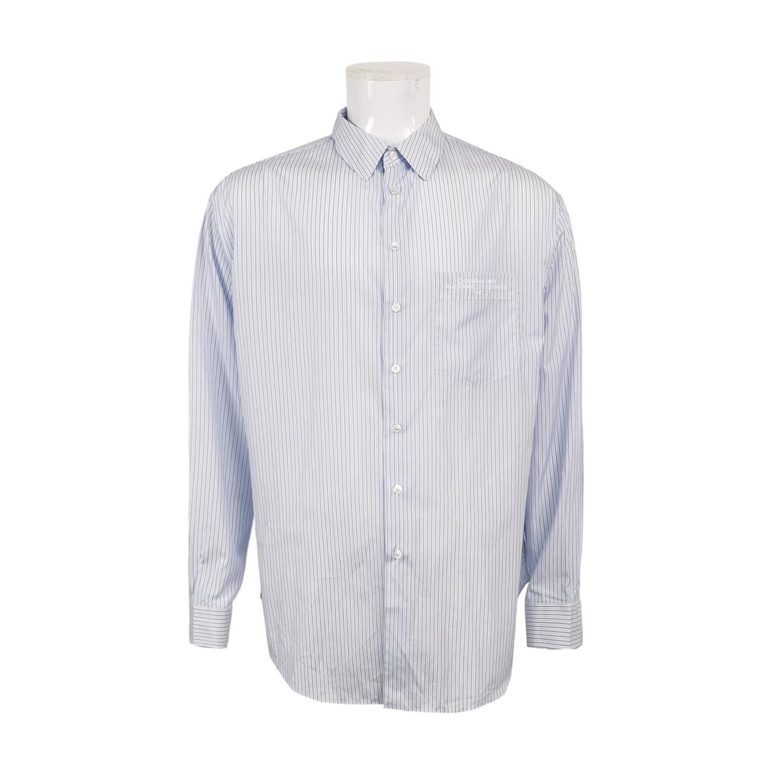 Dior Dior Striped Cotton Shirt US L Size US L / EU 52-54 / 3 - 2 Thumbnail