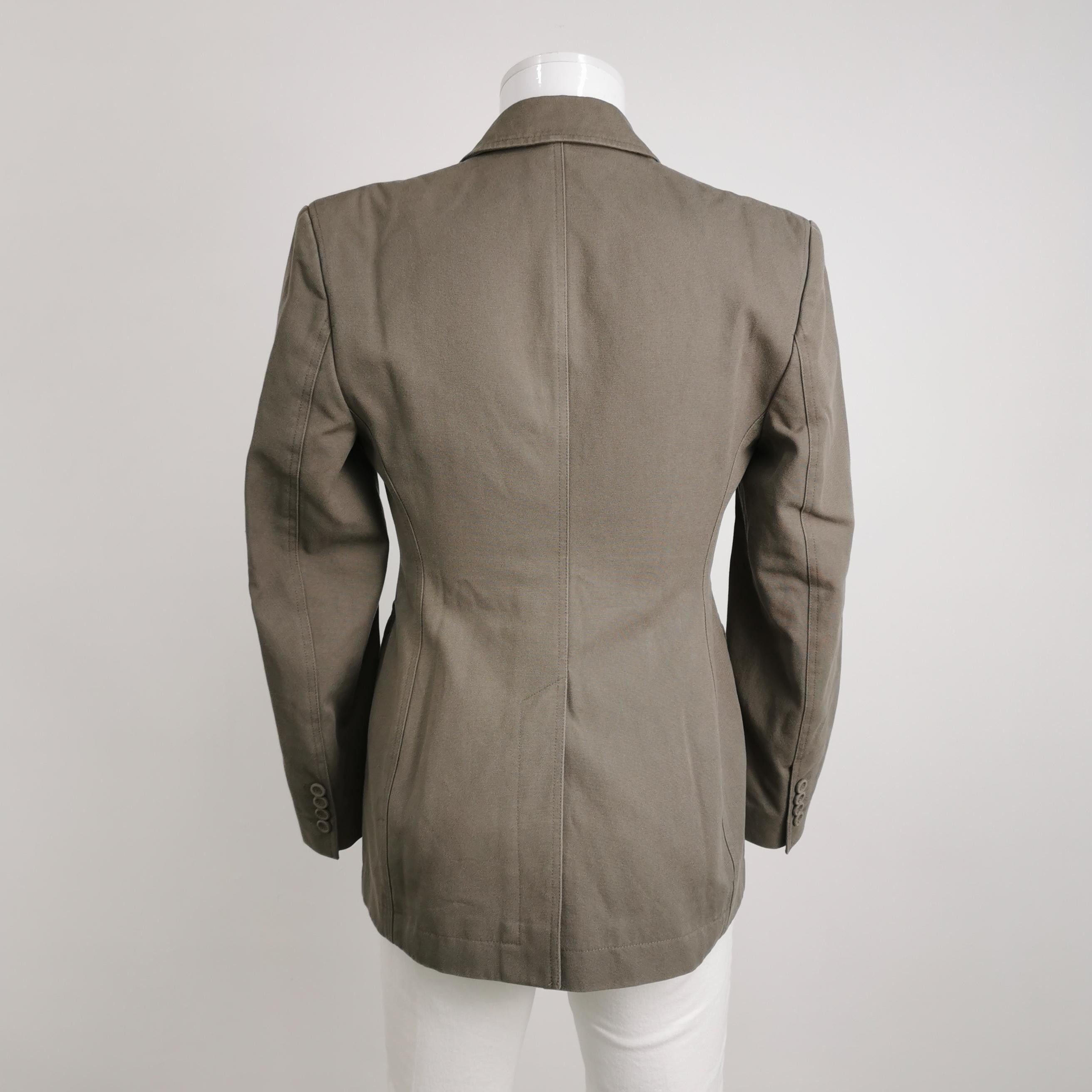 Dior Dior Double Breasted Cotton Blazer 34R Size 34R - 3 Thumbnail