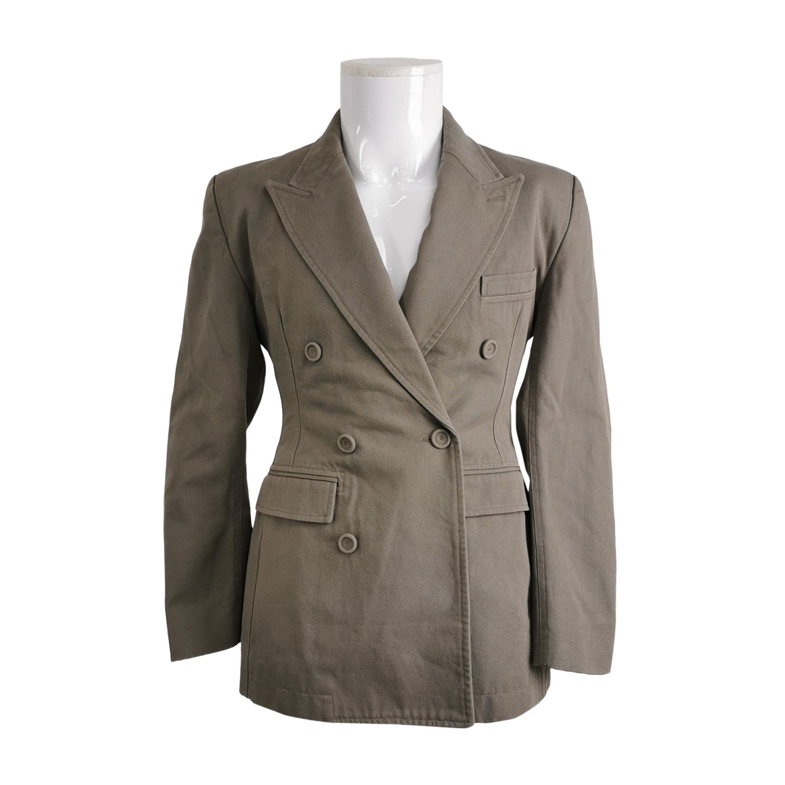 Dior Dior Double Breasted Cotton Blazer 34R Size 34R - 2 Thumbnail