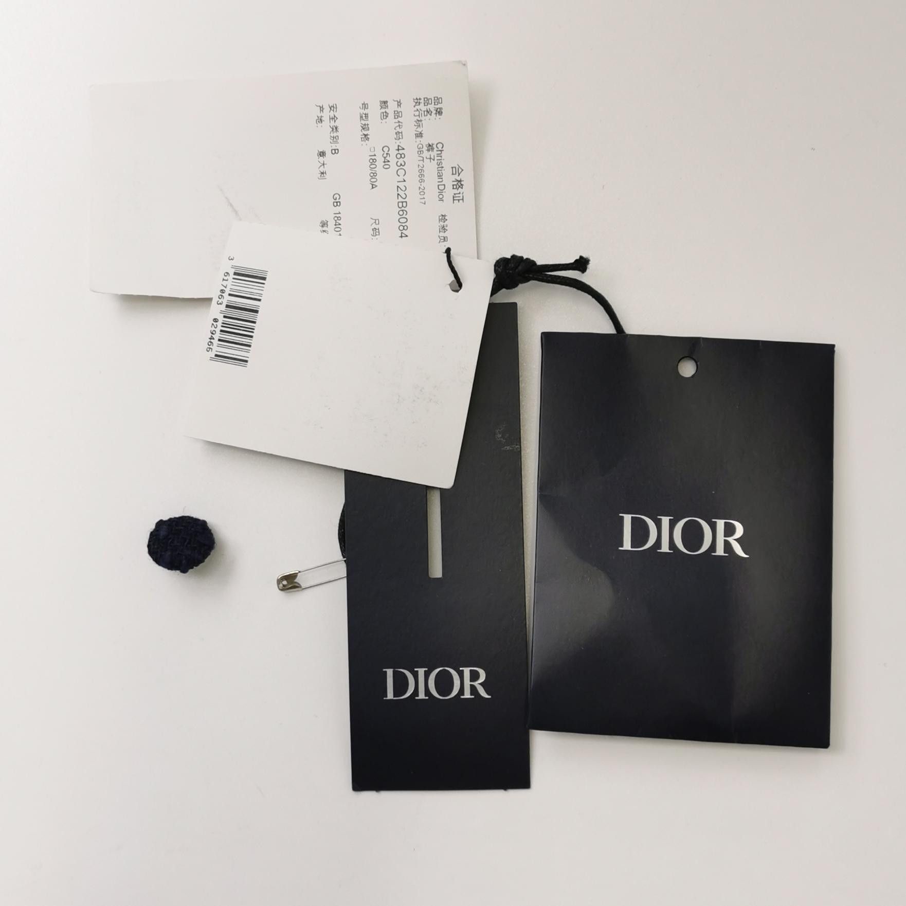 Dior Dior Virgin Wool Blend Navy Shorts M Size US 32 / EU 48 - 5 Thumbnail
