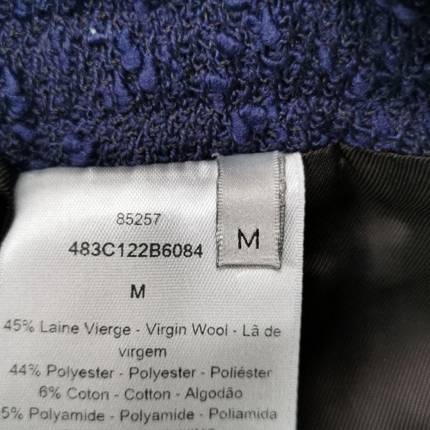 Dior Dior Virgin Wool Blend Navy Shorts M Size US 32 / EU 48 - 8 Thumbnail