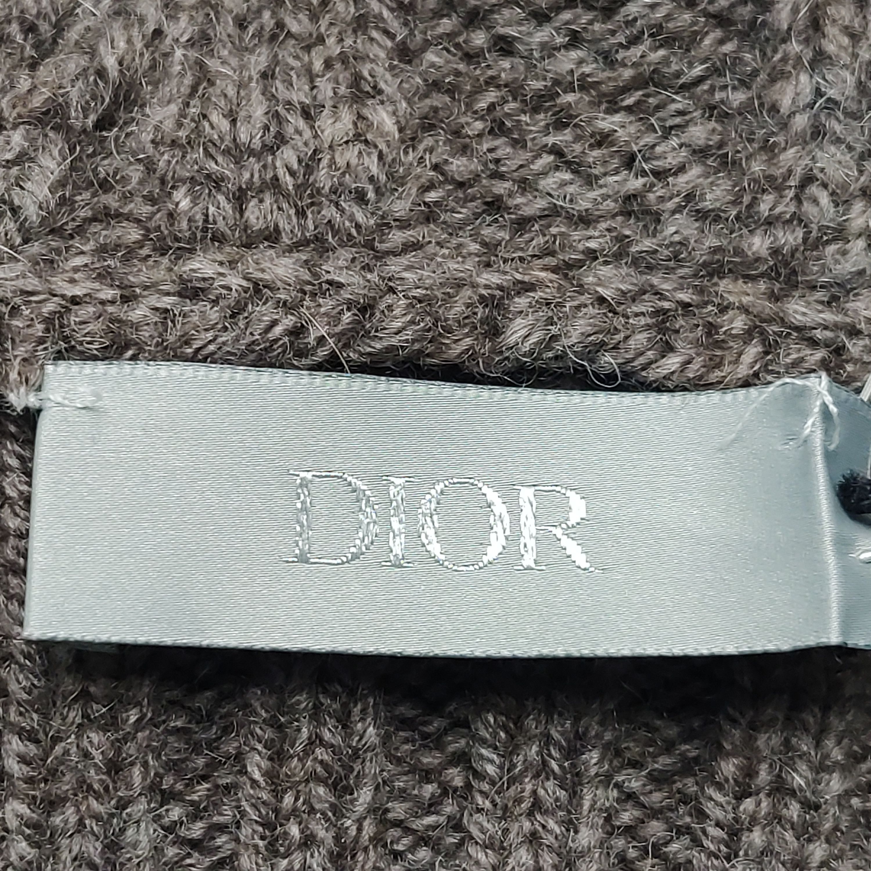 Dior Dior Cashmere CD Logo Cable Knit Turtleneck Sweater M Size US M / EU 48-50 / 2 - 6 Thumbnail