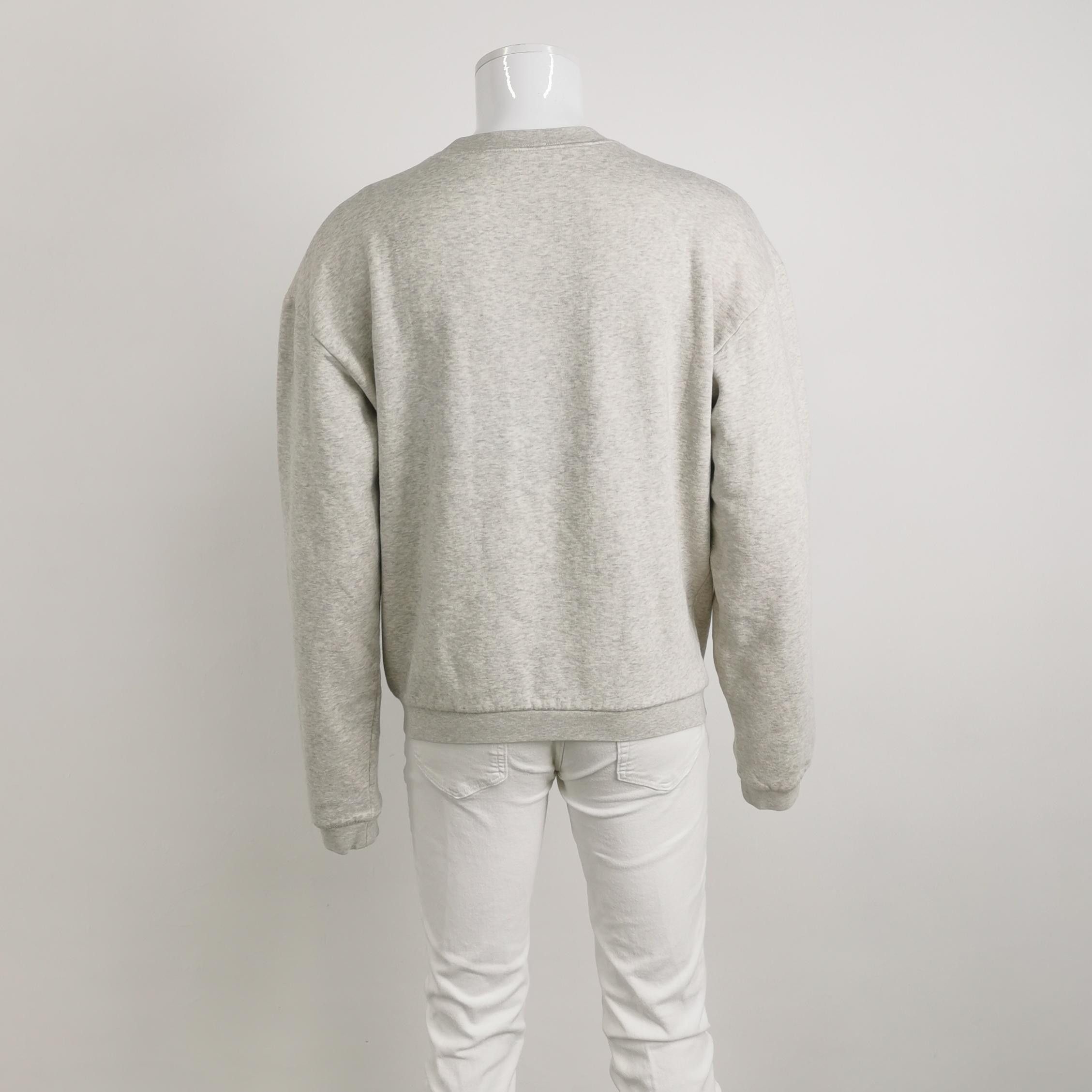 Dior Dior Logo Embroidery Gray Sweatshirt M Size US M / EU 48-50 / 2 - 3 Thumbnail
