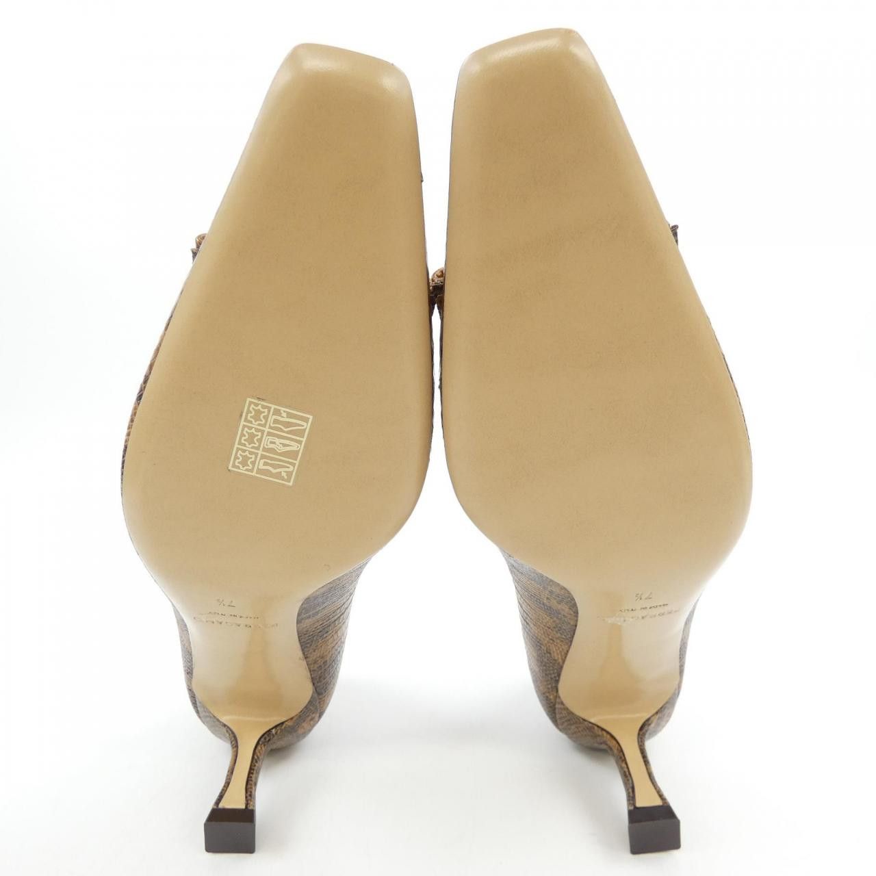 Salvatore Ferragamo Salvatore Ferragamo Salvatore Ferragamo Leather Pumps Leather Shoes DUTY FREE for USA Size ONE SIZE - 4 Thumbnail
