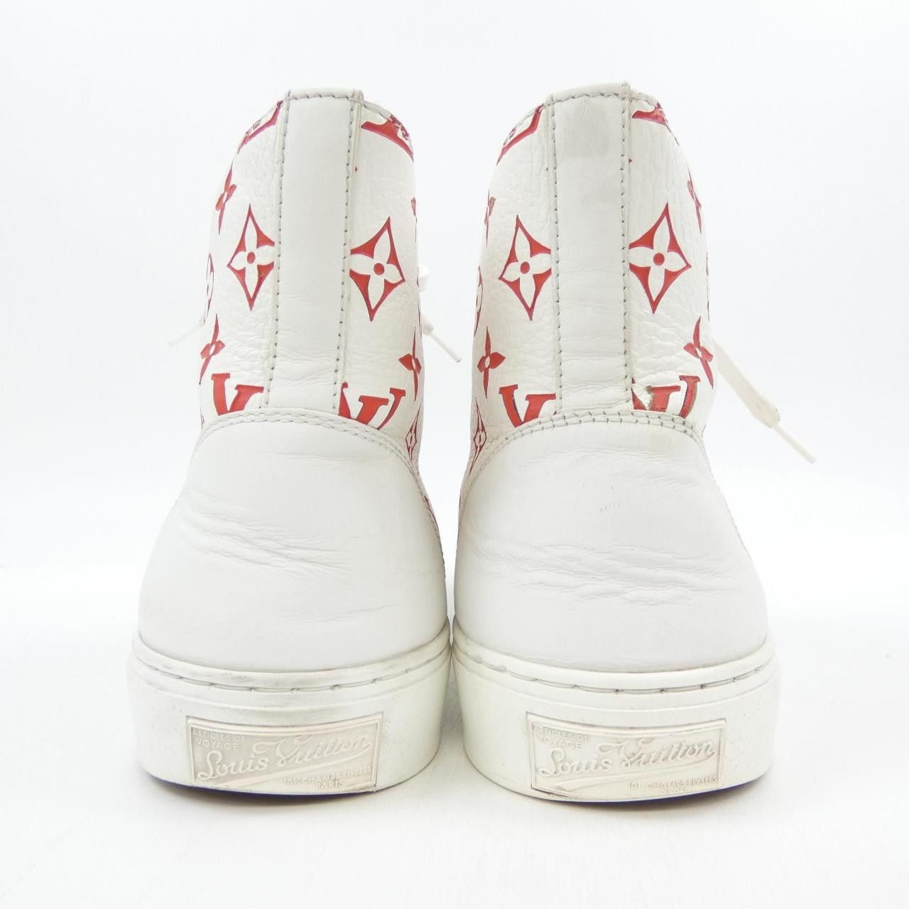 Louis Vuitton Louis Vuitton Louis Vuitton Tattoo Sneakers Leather Shoes DUTY FREE for USA Size ONE SIZE - 5 Thumbnail