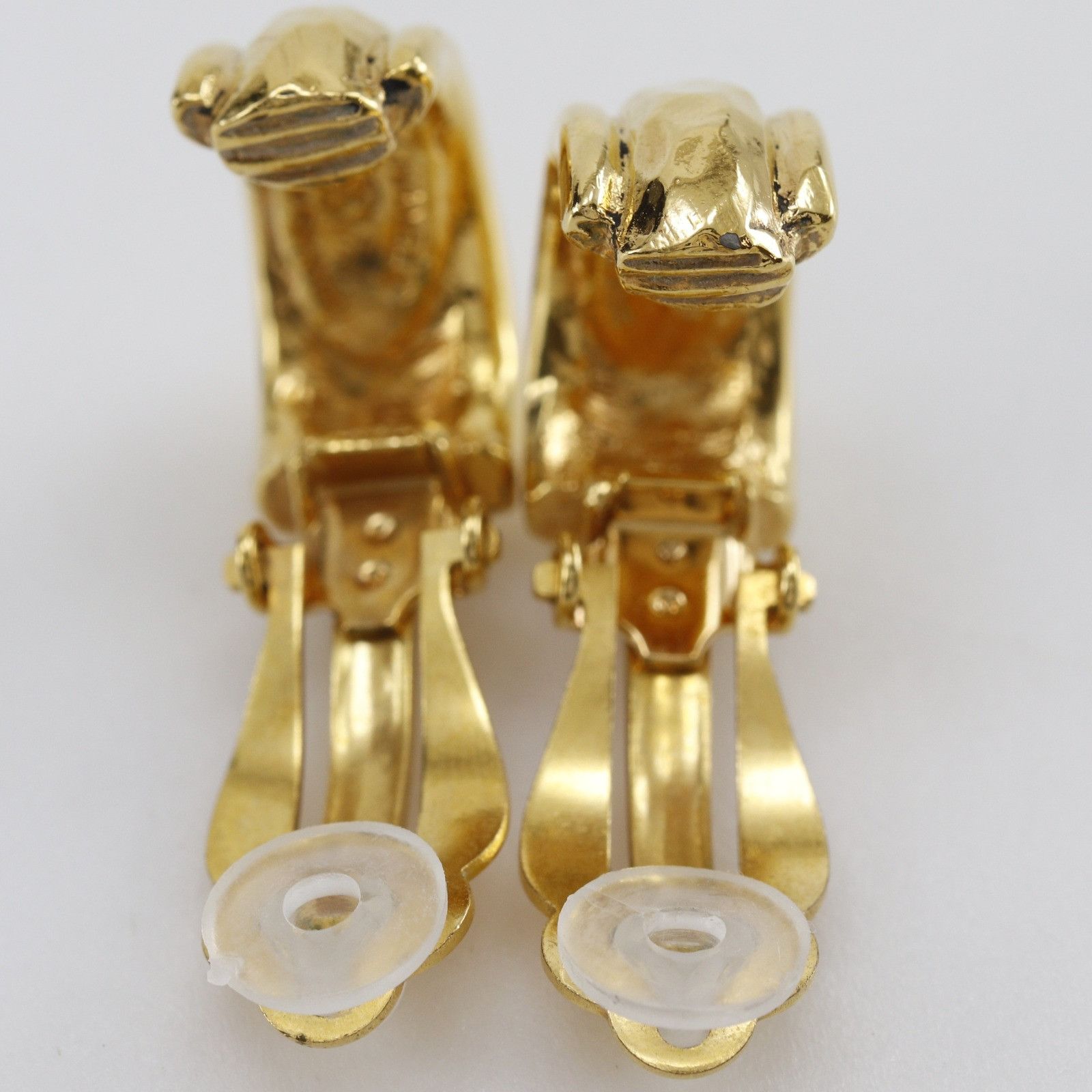 Chanel Chanel Chanel Loop Earrings Metal Earrings DUTY FREE for USA Size ONE SIZE - 4 Thumbnail