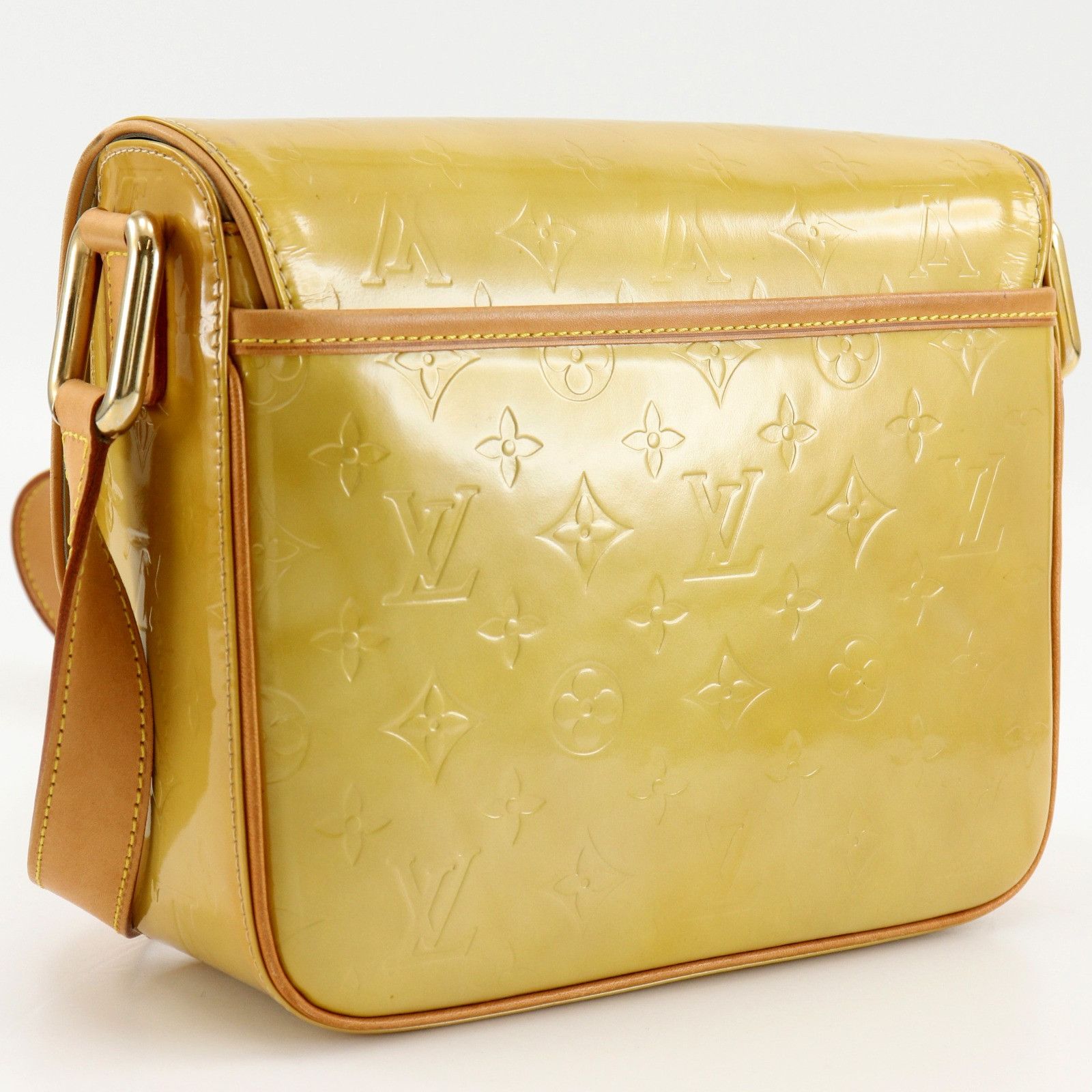 Louis Vuitton Louis Vuitton Louis Vuitton Christy GM Monogram Vernis Shoulder Bag Leather Shoulder Bag M91147 DUTY FREE for USA Size ONE SIZE - 3 Thumbnail