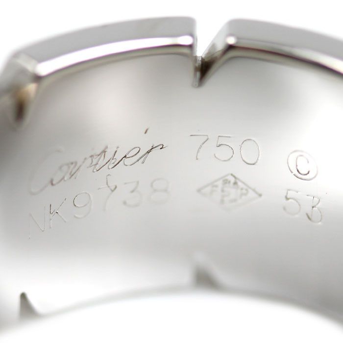 Cartier Cartier Cartier Tank Francaise Au750 Diamond Ring Size 13 Precious Metal Ring DUTY FREE for USA Size ONE SIZE - 5 Thumbnail
