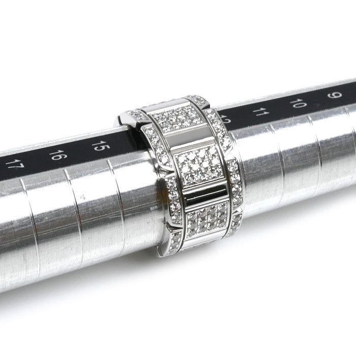 Cartier Cartier Cartier Tank Francaise Au750 Diamond Ring Size 13 Precious Metal Ring DUTY FREE for USA Size ONE SIZE - 6 Thumbnail