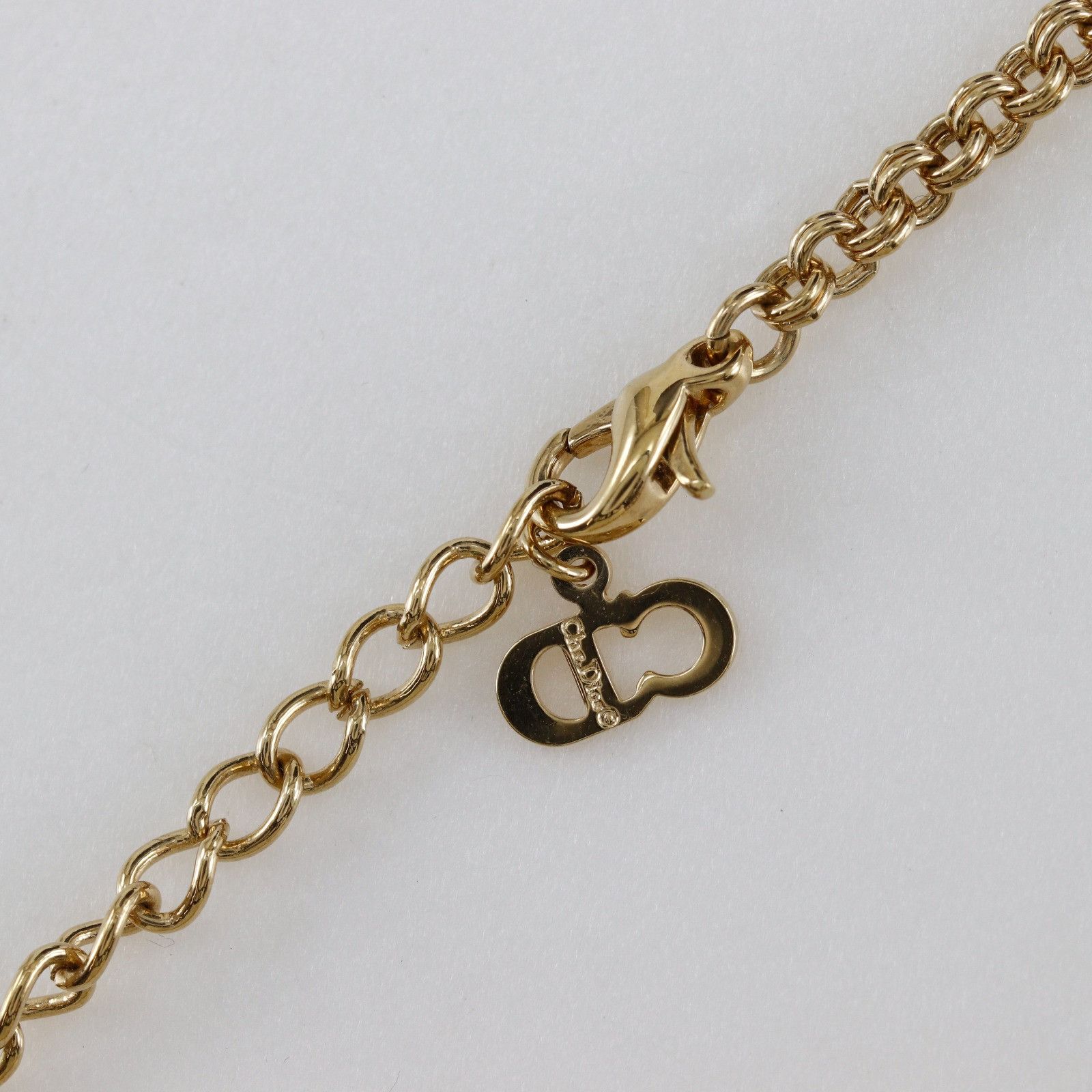 Dior Dior Christian Dior CD Logo Necklace Metal Necklace DUTY FREE for USA Size ONE SIZE - 5 Thumbnail