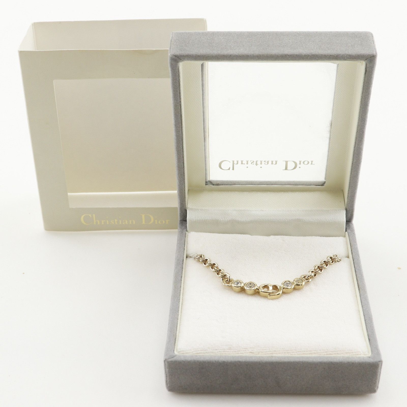 Dior Dior Christian Dior CD Logo Necklace Metal Necklace DUTY FREE for USA Size ONE SIZE - 6 Thumbnail