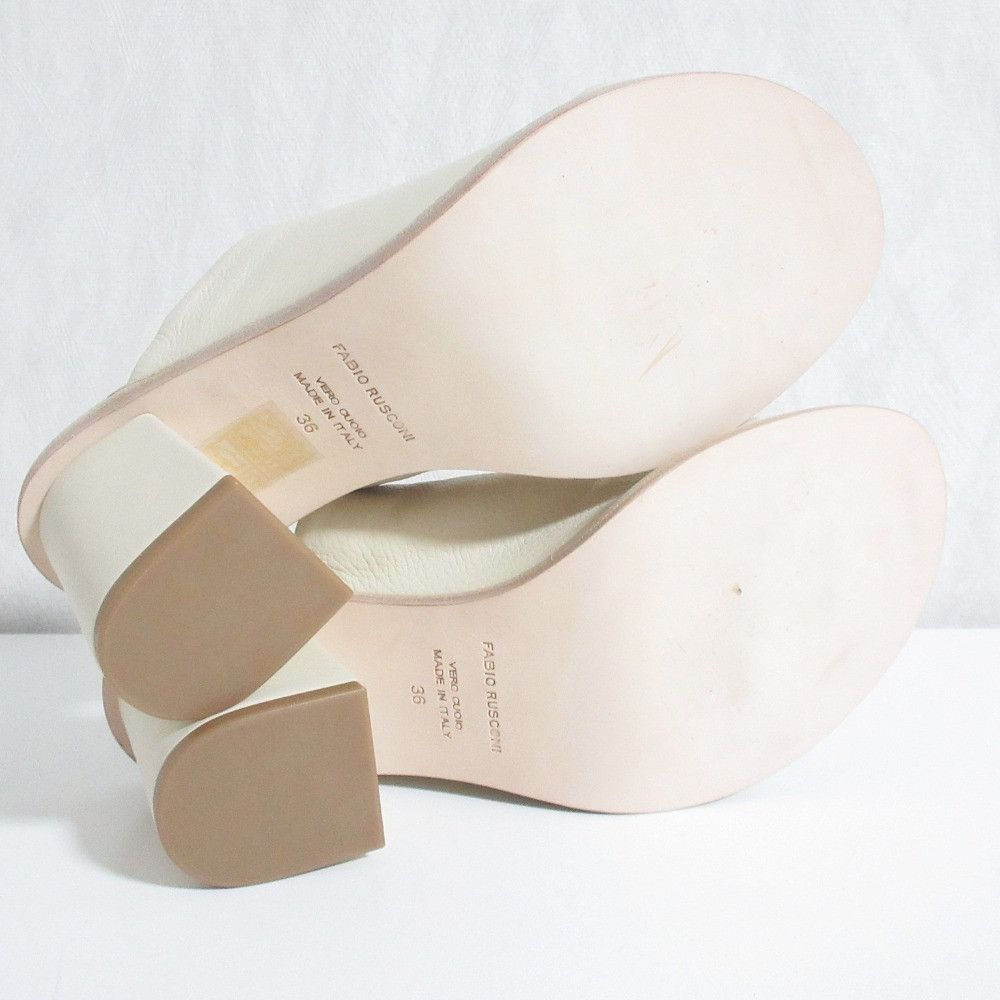 Other Other FABIO RUSCONI Oblique Soft Mules Sandals Others Shoes DUTY FREE for USA Size ONE SIZE - 7 Thumbnail