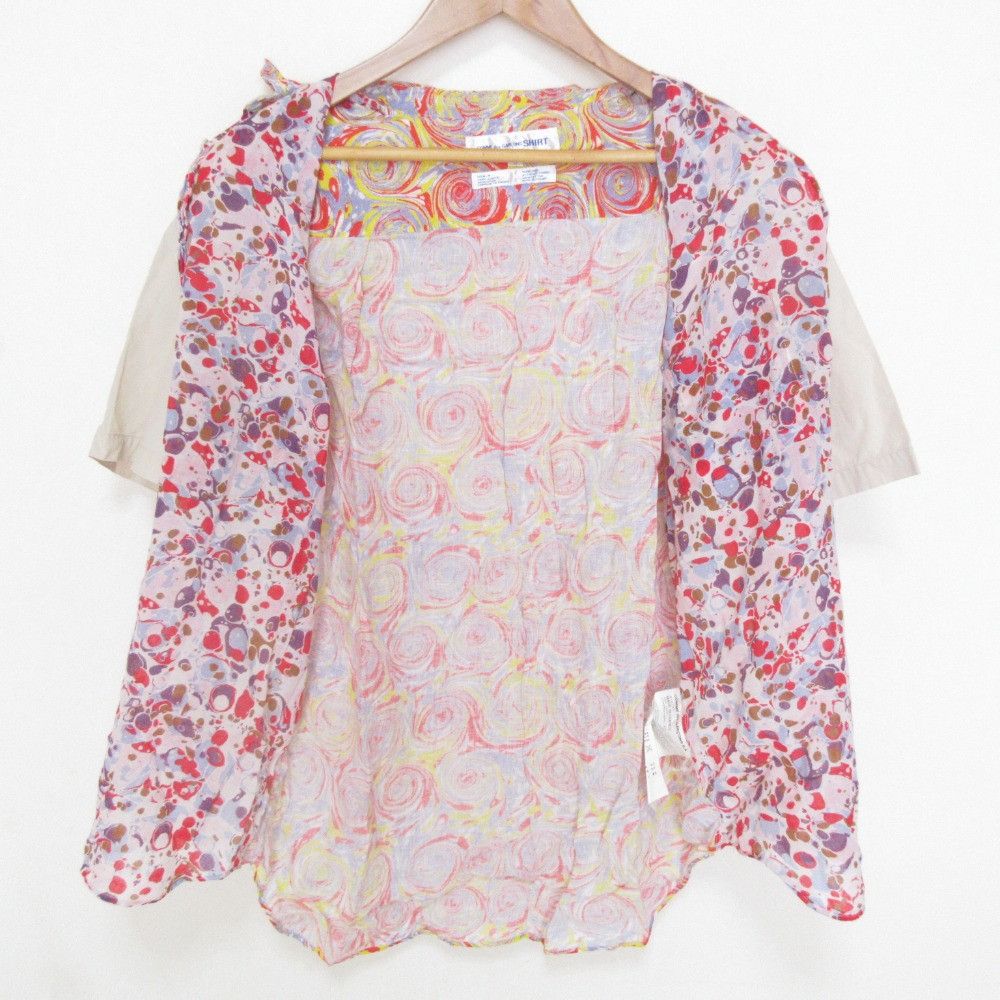 Comme des Garcons Comme des Garçons Comme des Garcons Shirt Docking Short Sleeve Shirt Textile Dress Shirt DUTY FREE for USA Size ONE SIZE - 11 Thumbnail