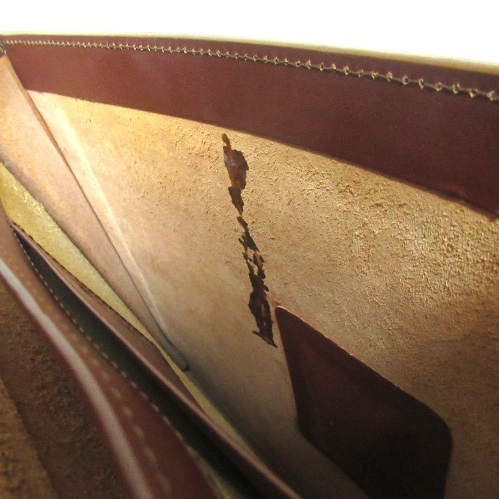 Other Other Porter All Leather Briefcase Leather Business Bag DUTY FREE for USA Size ONE SIZE - 13 Thumbnail