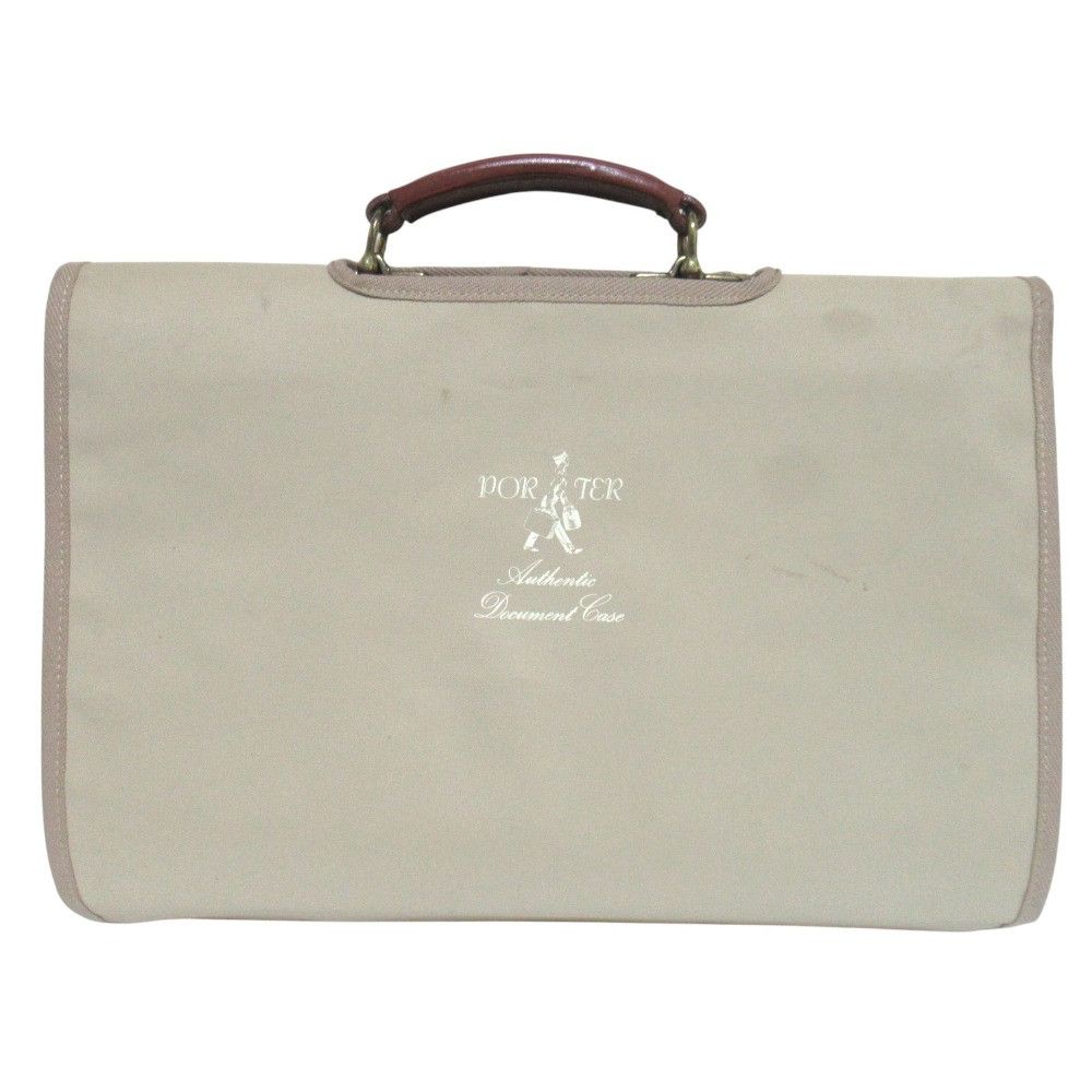 Other Other Porter All Leather Briefcase Leather Business Bag DUTY FREE for USA Size ONE SIZE - 16 Thumbnail