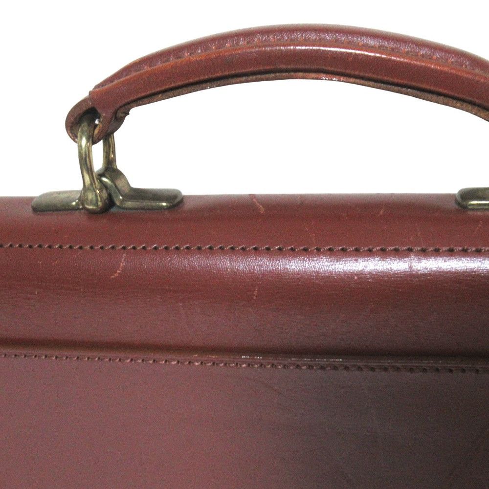 Other Other Porter All Leather Briefcase Leather Business Bag DUTY FREE for USA Size ONE SIZE - 4 Thumbnail