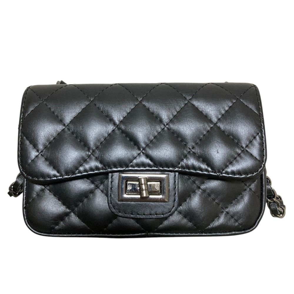 Other Other AULENTTI Quilted Chain Shoulder Bag Leather Shoulder Bag DUTY FREE for USA Size ONE SIZE - 3 Thumbnail