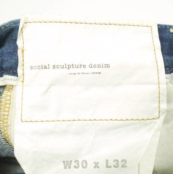 Visvim Visvim visvim SOCIAL SCULPTURE DENIM Jeans Textile Jeans 0115105005015 DUTY FREE for USA Size ONE SIZE - 9 Thumbnail