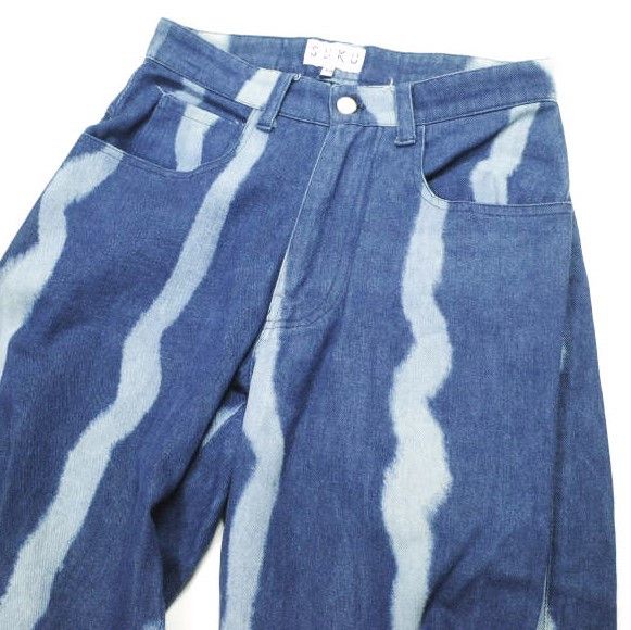 Other Other SUKU HOME Wide Leg Denim Pant Textile Jeans 25SS DUTY FREE for USA Size ONE SIZE - 5 Thumbnail