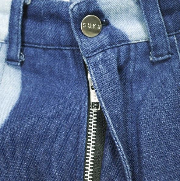 Other Other SUKU HOME Wide Leg Denim Pant Textile Jeans 25SS DUTY FREE for USA Size ONE SIZE - 6 Thumbnail