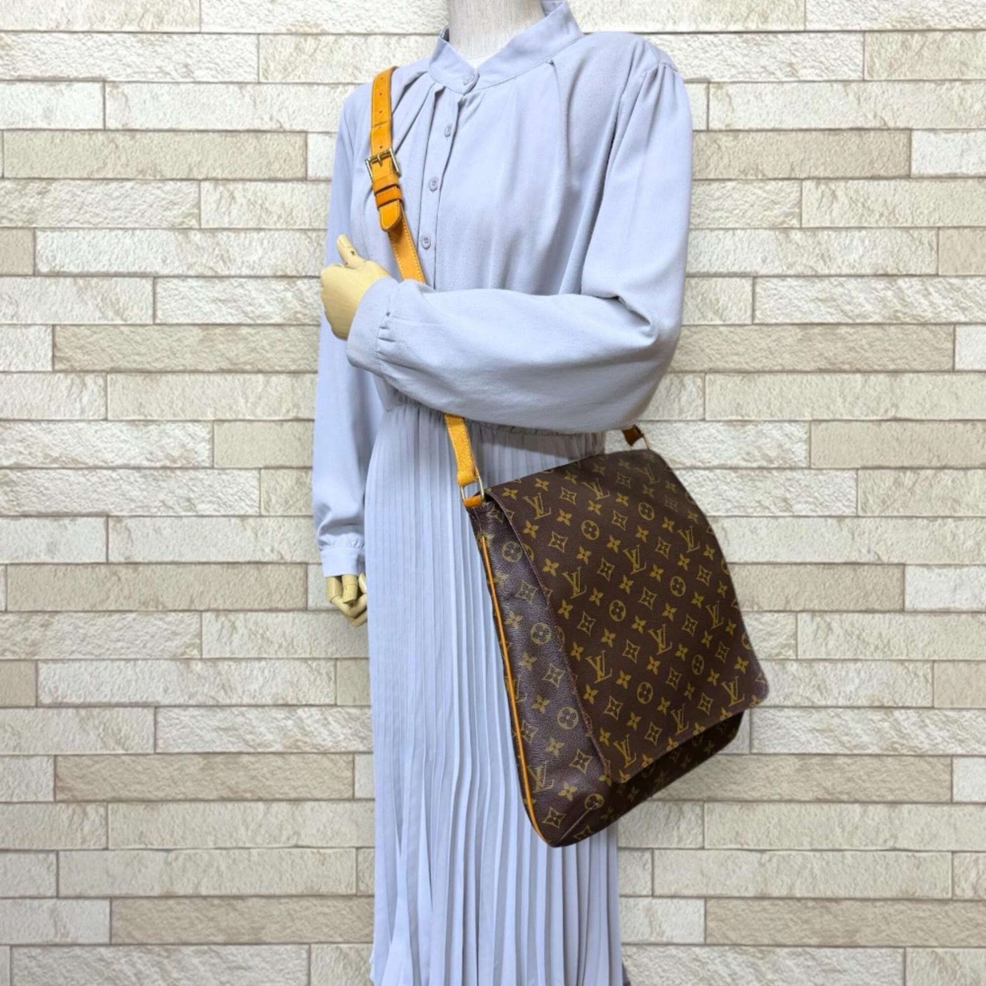 Louis Vuitton Louis Vuitton Musette Monogram Shoulder Bag, Canvas M51256 Brown, Women's LOUIS VUITTON Size ONE SIZE - 2 Thumbnail