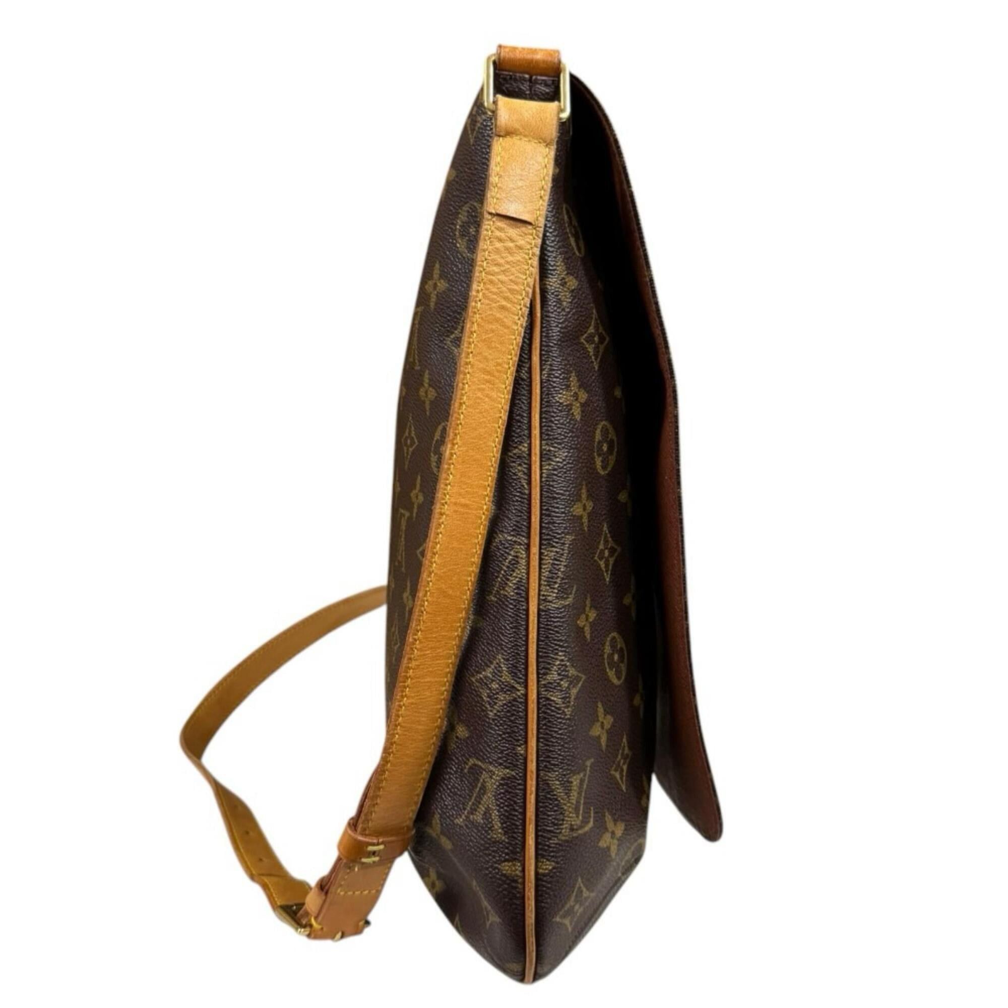 Louis Vuitton Louis Vuitton Musette Monogram Shoulder Bag, Canvas M51256 Brown, Women's LOUIS VUITTON Size ONE SIZE - 4 Thumbnail