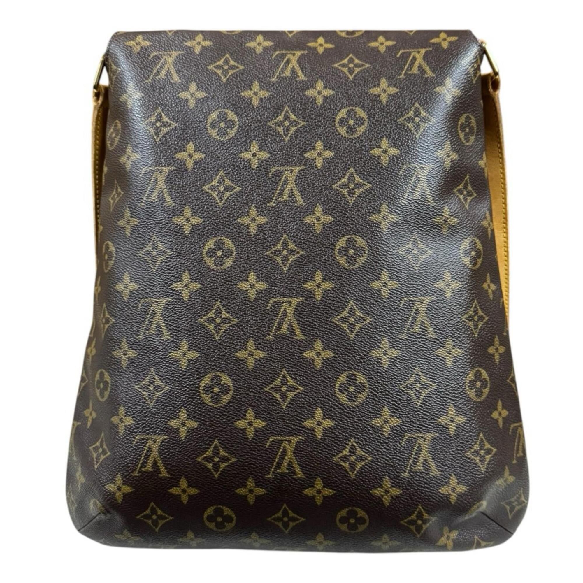 Louis Vuitton Louis Vuitton Musette Monogram Shoulder Bag, Canvas M51256 Brown, Women's LOUIS VUITTON Size ONE SIZE - 3 Thumbnail