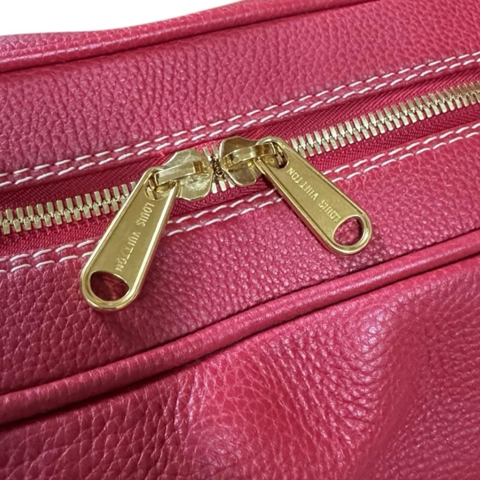 Louis Vuitton Louis Vuitton Carryall Boston Bag, Leather M95140 Red, Men's and Women's, LOUIS VUITTON Size ONE SIZE - 16 Thumbnail