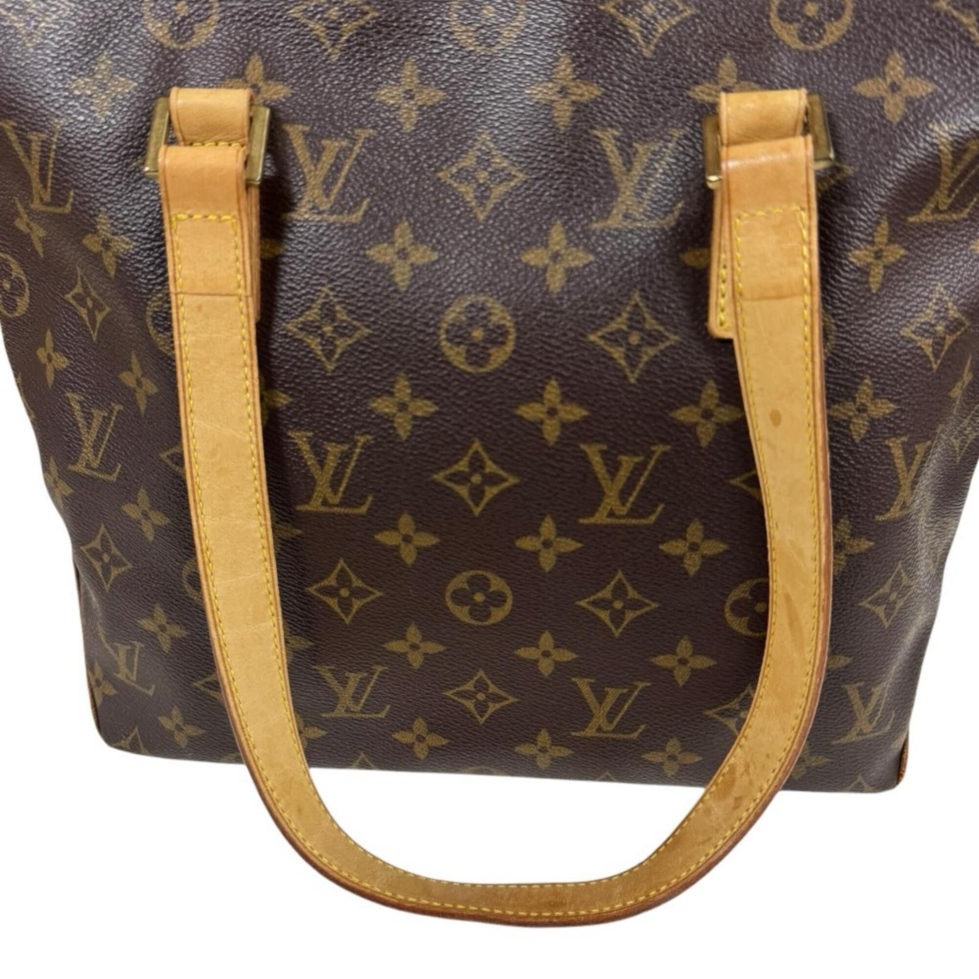 Louis Vuitton Louis Vuitton Cabas Piano Monogram Tote Bag, Canvas M51148 Brown, Women's LOUIS VUITTON Size ONE SIZE - 14 Thumbnail