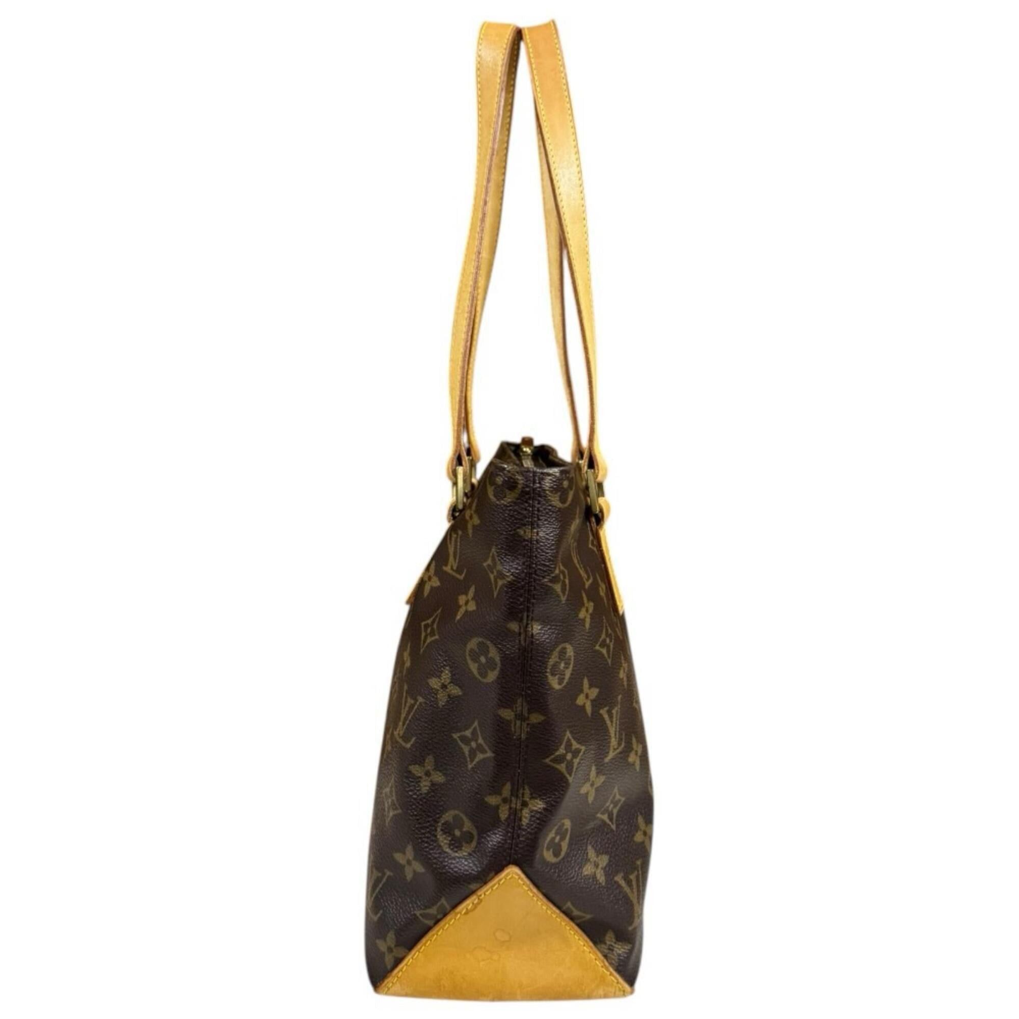 Louis Vuitton Louis Vuitton Cabas Piano Monogram Tote Bag, Canvas M51148 Brown, Women's LOUIS VUITTON Size ONE SIZE - 5 Thumbnail