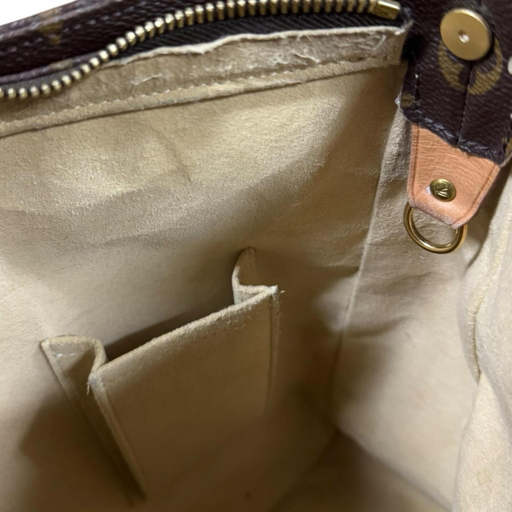 Louis Vuitton Louis Vuitton Looping GM Monogram Shoulder Bag, Canvas M51145 Brown, Women's LOUIS VUITTON Size ONE SIZE - 11 Thumbnail
