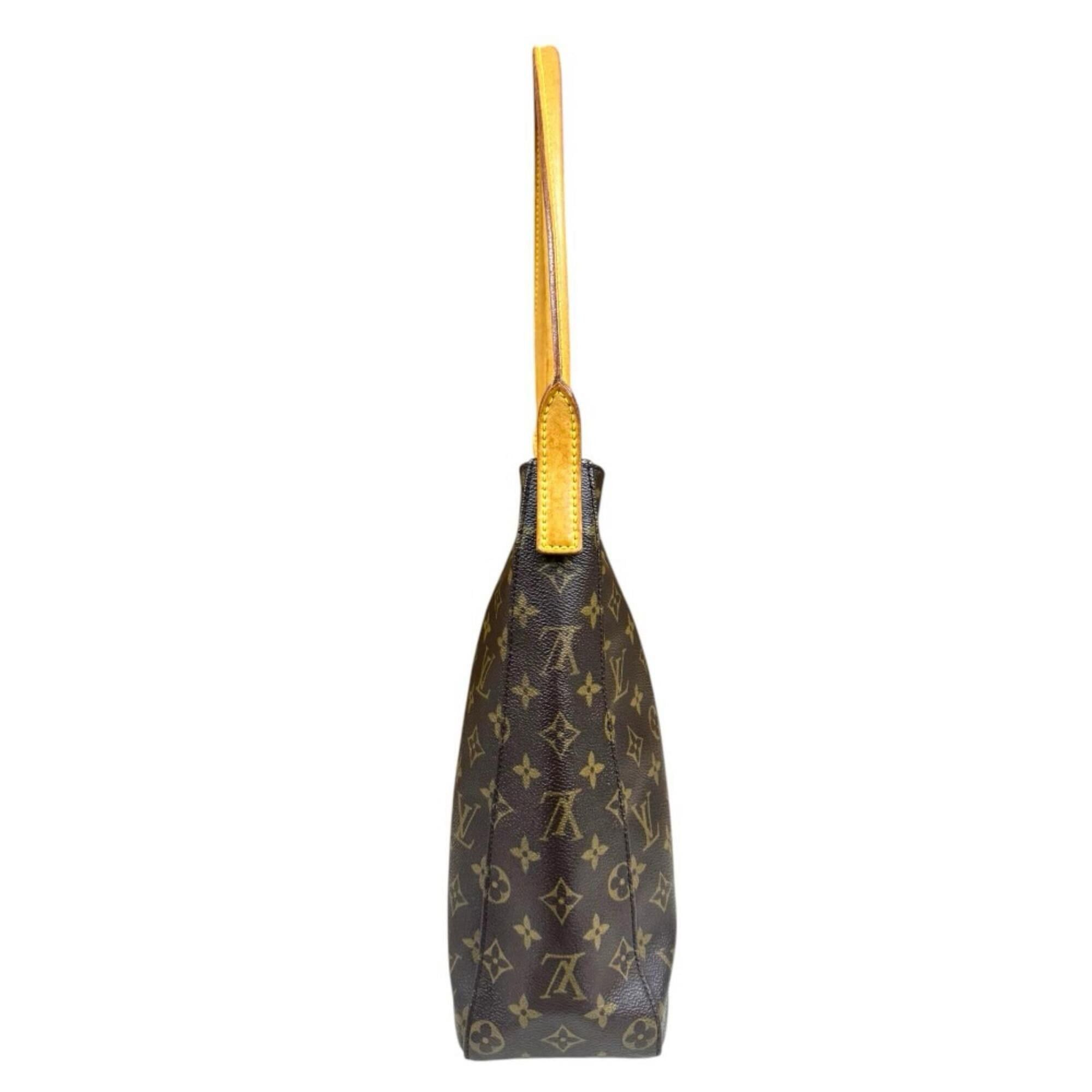 Louis Vuitton Louis Vuitton Looping GM Monogram Shoulder Bag, Canvas M51145 Brown, Women's LOUIS VUITTON Size ONE SIZE - 5 Thumbnail