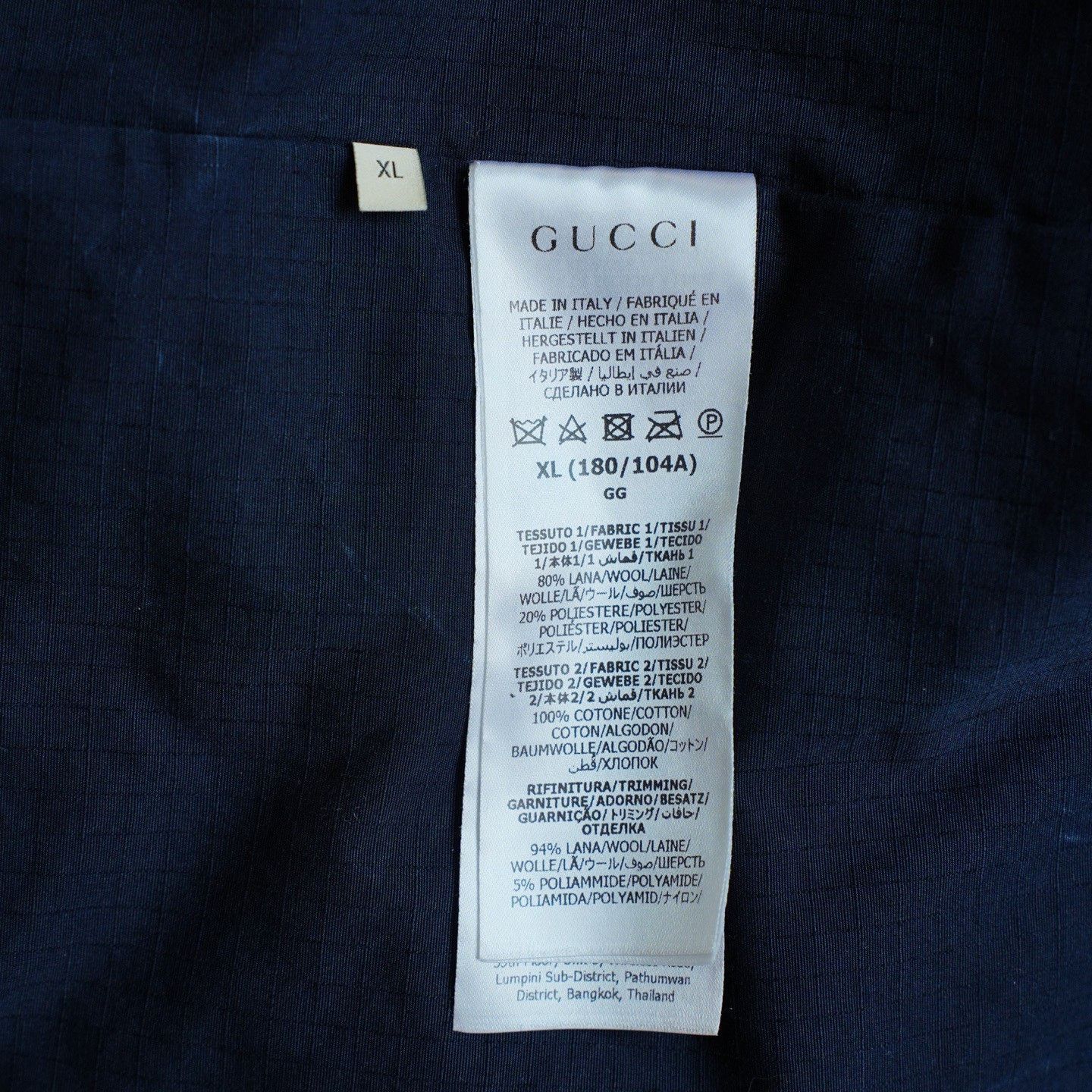 Gucci Gucci Blue Light Jacket xl Men Size US XL / EU 56 / 4 - 4 Thumbnail