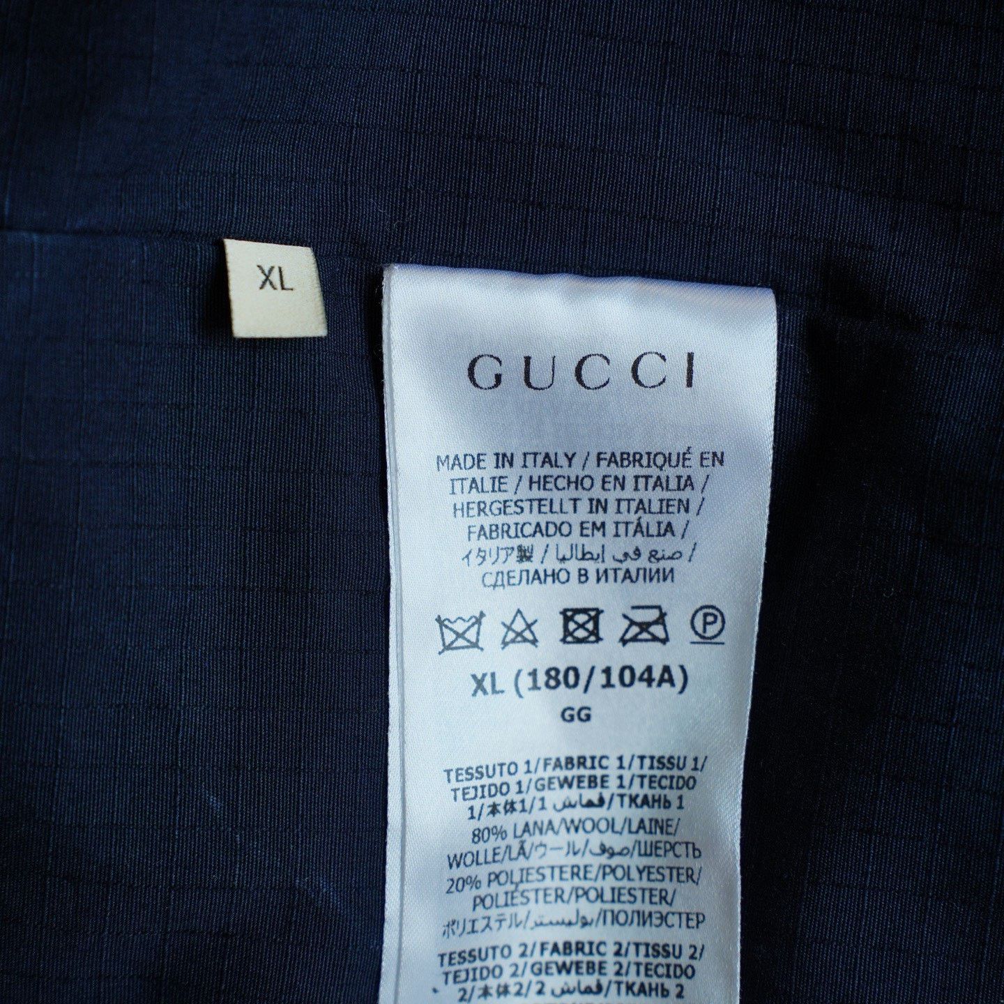 Gucci Gucci Blue Light Jacket xl Men Size US XL / EU 56 / 4 - 3 Thumbnail