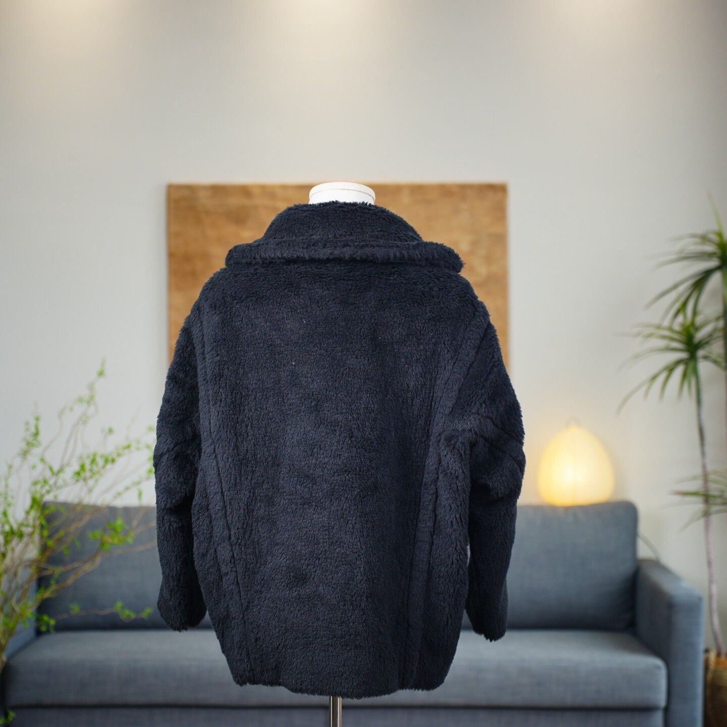 Max Mara Max Mara Black Coat S Women Size S / US 4 / IT 40 - 2 Thumbnail