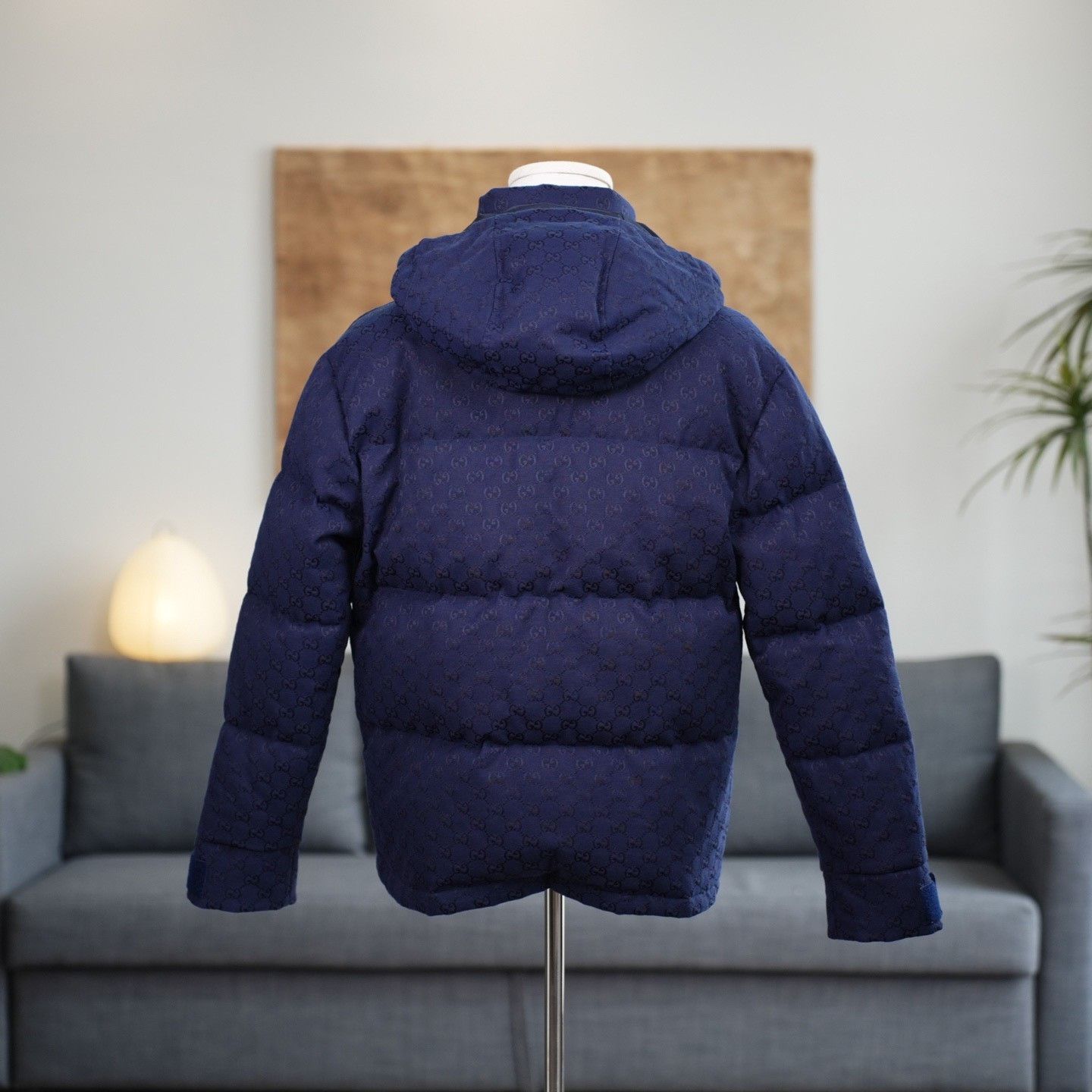 Gucci Gucci Down Blue Heavy Coat s Men Size US S / EU 44-46 / 1 - 2 Thumbnail