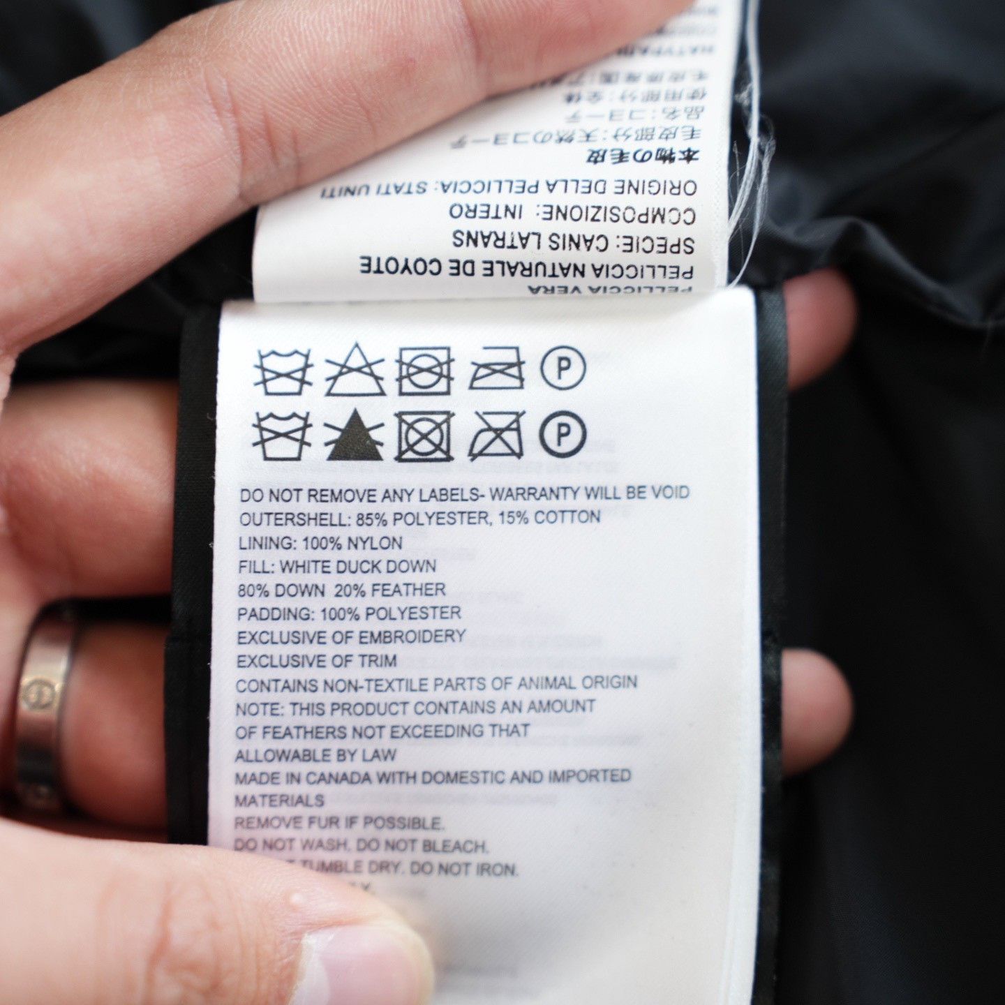 Canada Goose Canada Goose Gray Heavy Coat m Men Size US M / EU 48-50 / 2 - 5 Thumbnail