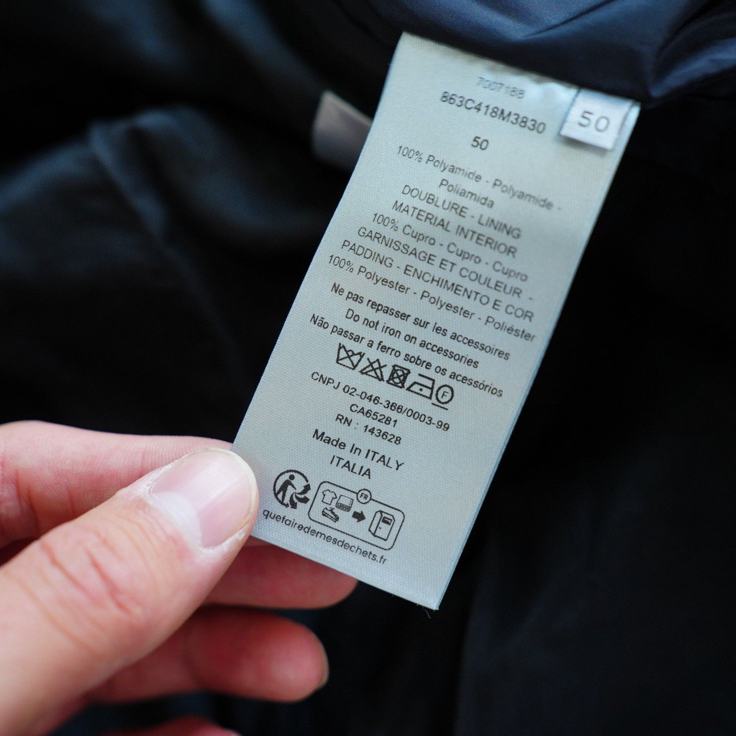 Dior Dior Black Light Jacket m Men Size US M / EU 48-50 / 2 - 4 Thumbnail