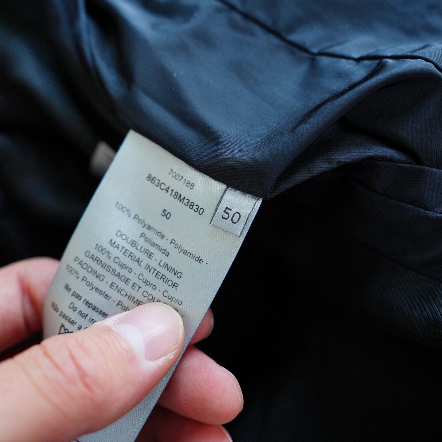 Dior Dior Black Light Jacket m Men Size US M / EU 48-50 / 2 - 3 Thumbnail