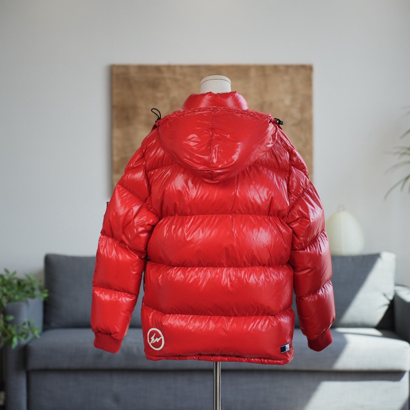 Moncler Moncler Collab Down Red Heavy Coat m Men Size US M / EU 48-50 / 2 - 2 Thumbnail