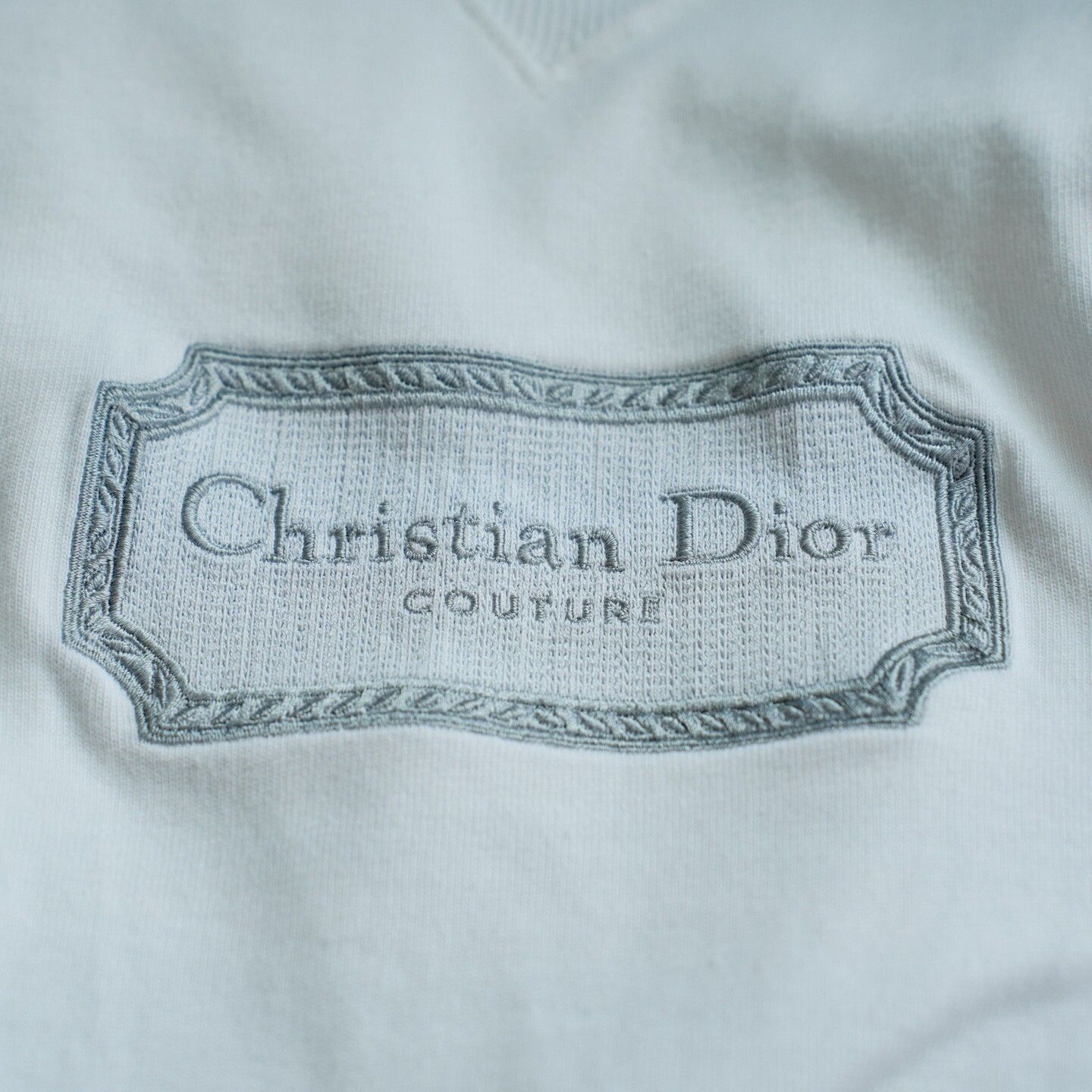 Dior Dior Embroidered White T-Shirt S Women Size S / US 4 / IT 40 - 5 Thumbnail