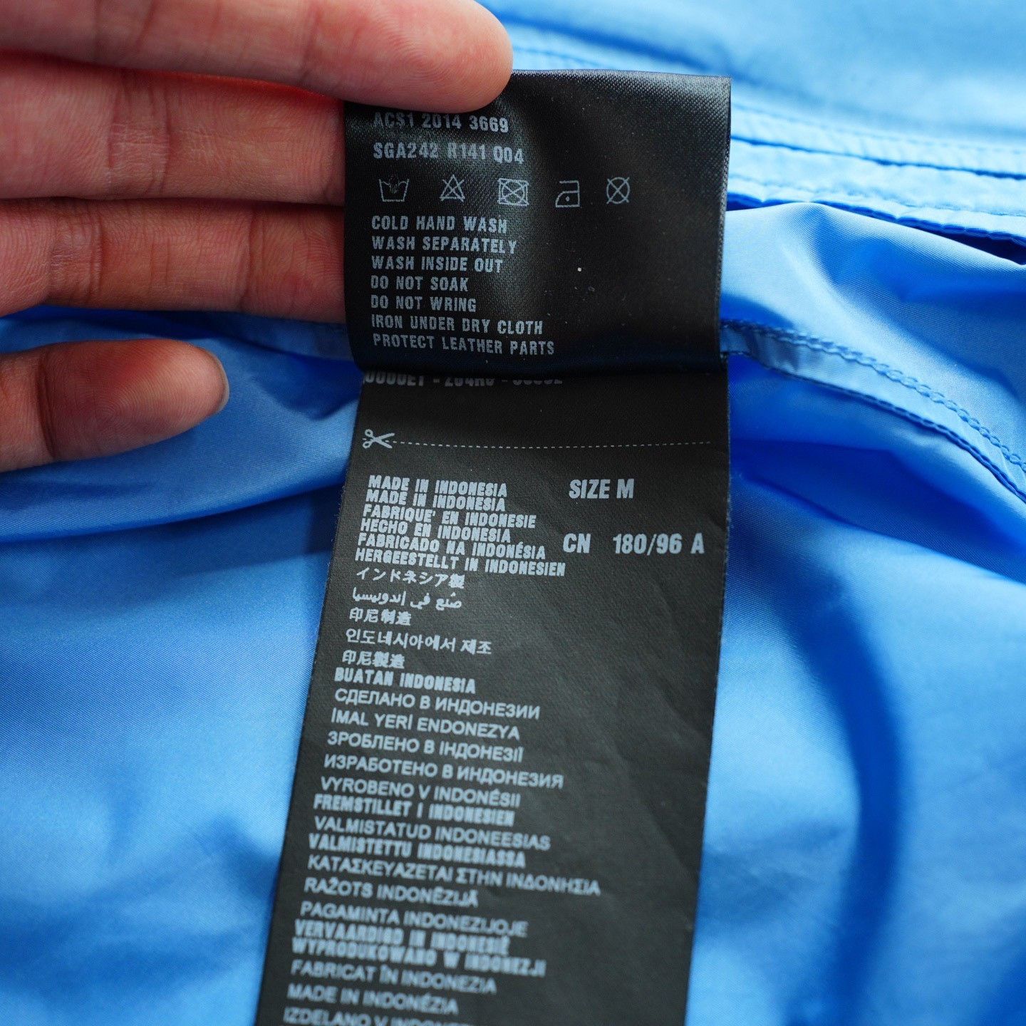 Prada Prada Nylon Blue Jacket M Women Size M / US 6-8 / IT 42-44 - 5 Thumbnail