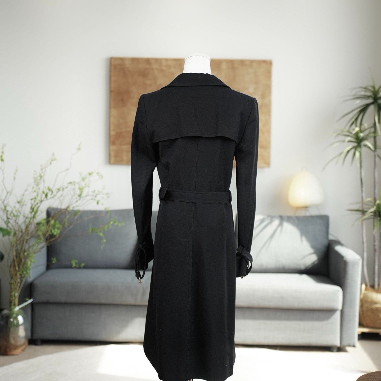 Gucci Gucci Long Black Coat it_42 Women Size M / US 6-8 / IT 42-44 - 2 Thumbnail