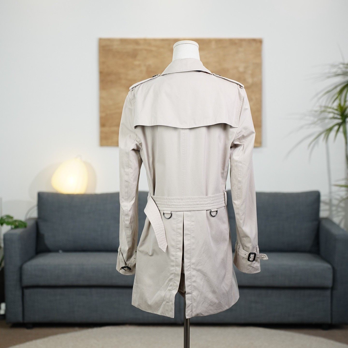 Burberry Burberry Beige Coat it_50 Women Size XL / US 12-14 / IT 48-50 - 2 Thumbnail