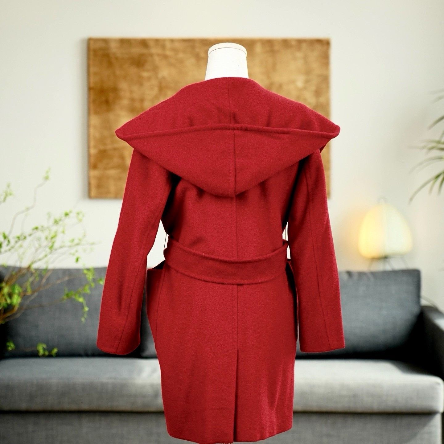 Max Mara Max Mara Red Coat it_38 Women Size XS / US 0-2 / IT 36-38 - 2 Thumbnail