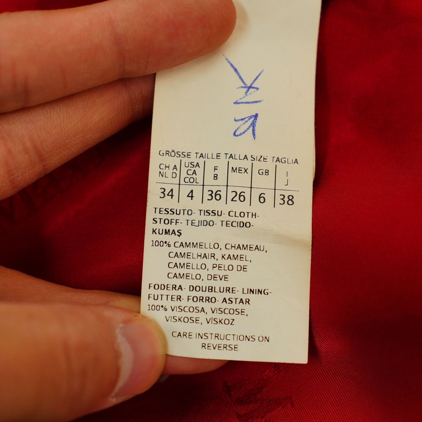 Max Mara Max Mara Red Coat it_38 Women Size XS / US 0-2 / IT 36-38 - 3 Thumbnail
