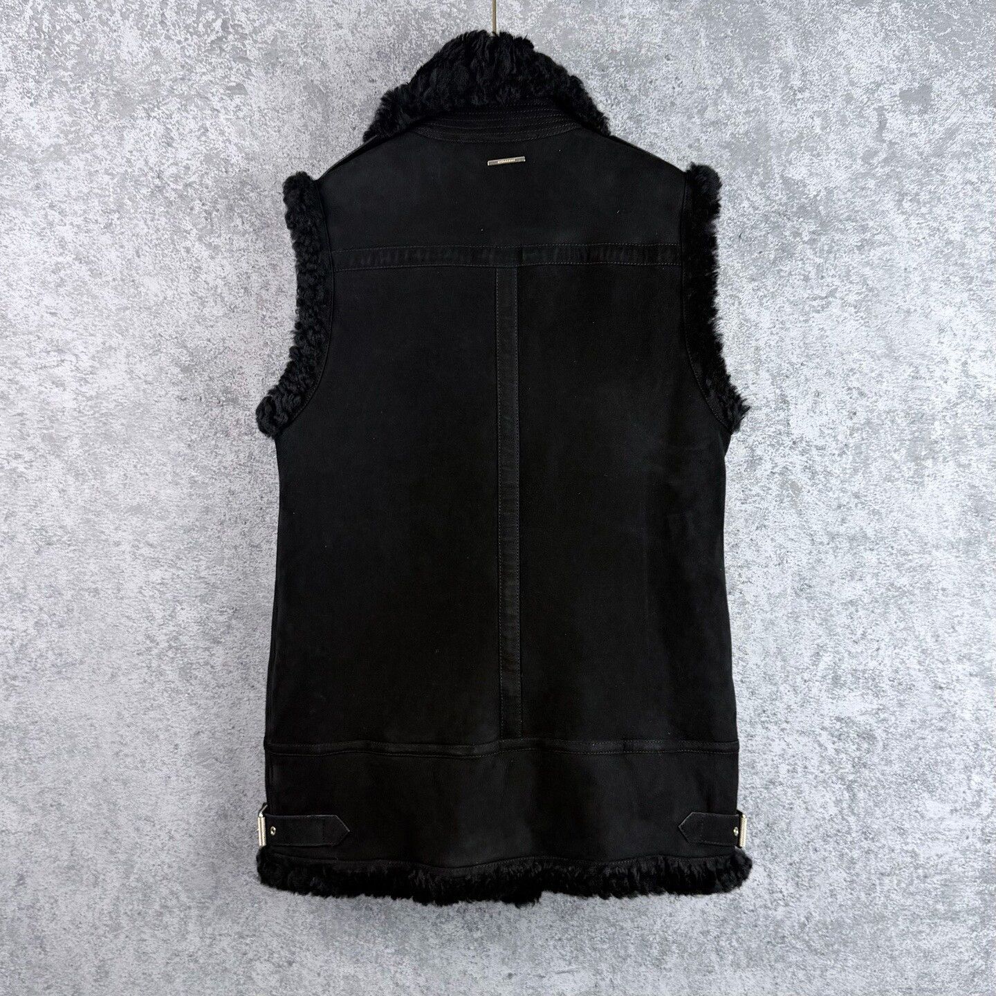 Burberry Burberry Leather Black Vest us_10 Women Size L / US 10 / IT 46 - 2 Thumbnail