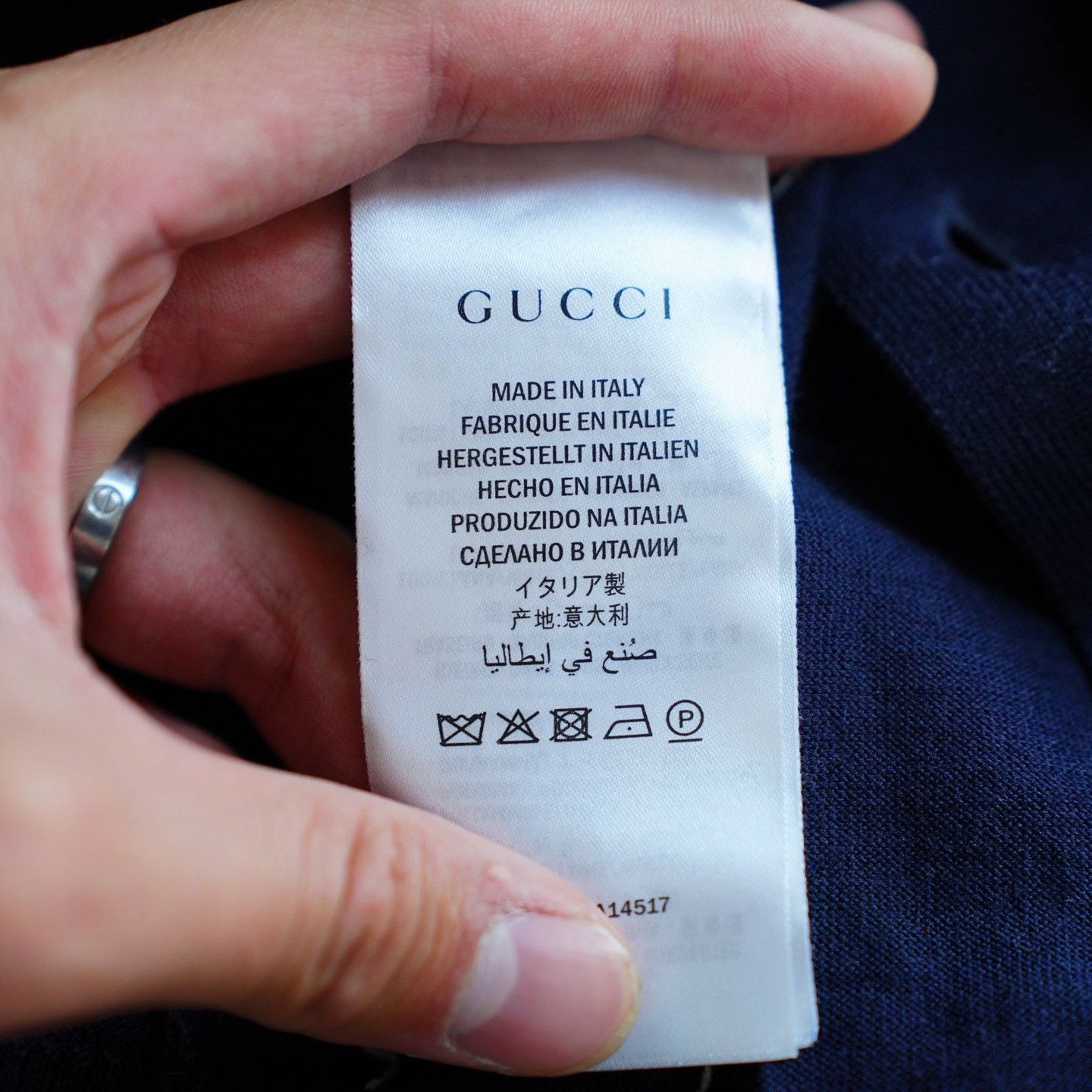 Gucci Gucci Knit Wool Blue Sweater M Women Size M / US 6-8 / IT 42-44 - 6 Thumbnail