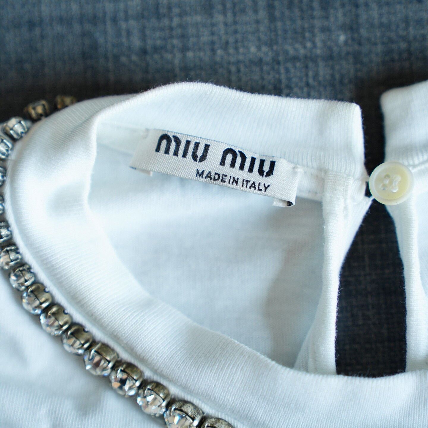 Miu Miu Miu Miu White Earrings OS Women Size ONE SIZE - 5 Thumbnail