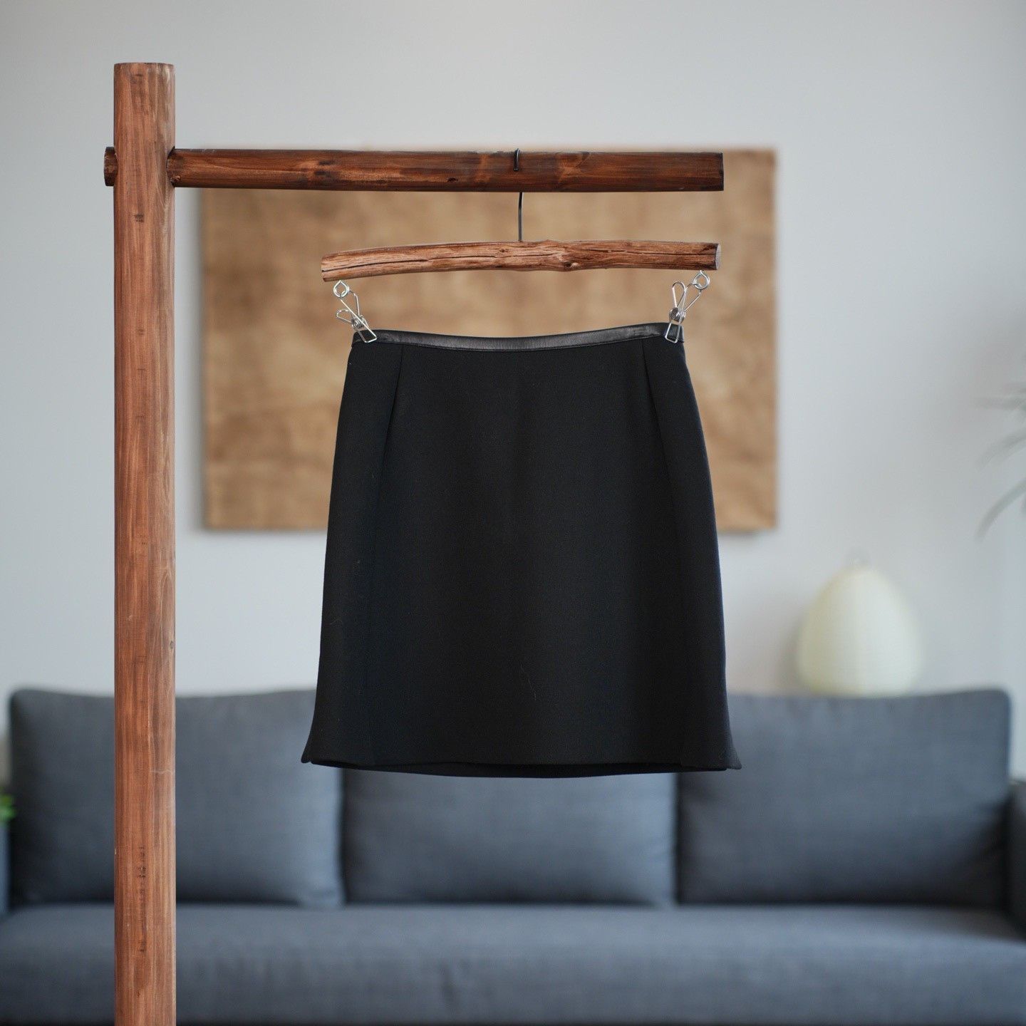 Louis Vuitton Louis Vuitton Black Skirt 36 Women Size 36" / US 14 / IT 50 - 2 Thumbnail